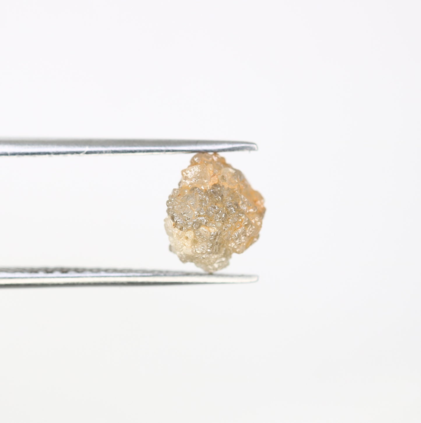 2.77 CT Irregular Shape Grey Uncut Raw Rough Diamond For Wedding Ring - JayKrishna Diamond