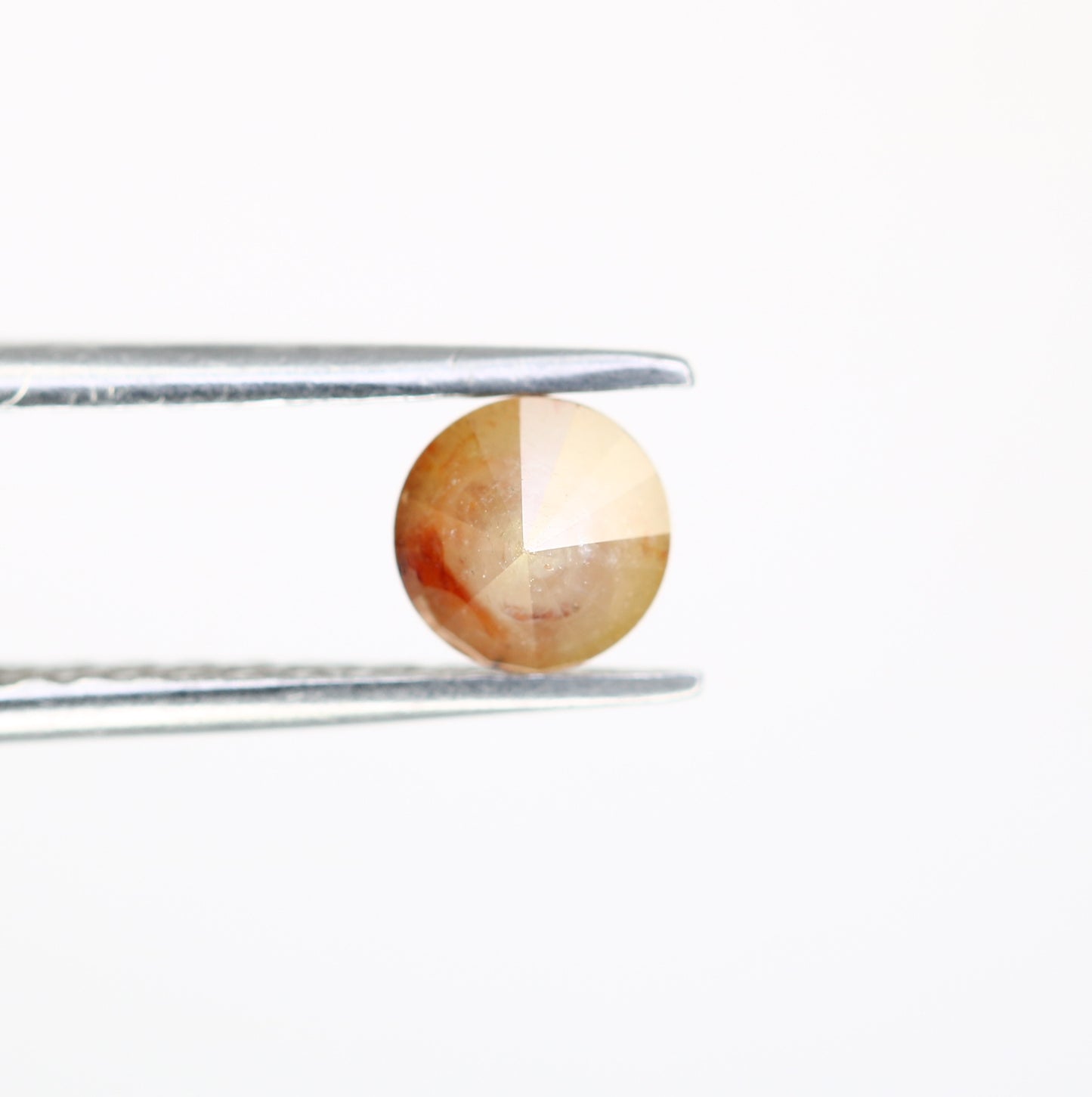 0.67 CT Peach Loose Natural Round Brilliant Cut Diamond for Proposal Ring - Unique Gemstone for Custom Jewelry Designs - JayKrishna Diamond