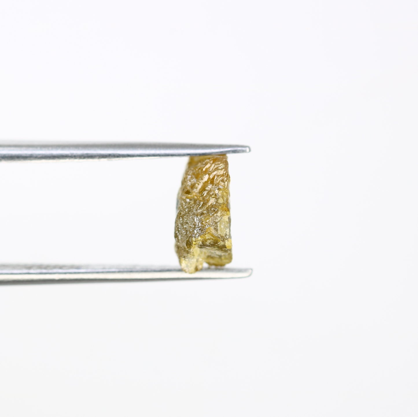 1.95 CT Raw Greenish Rough Uncut Irregular Shape Diamond For Wedding Ring - JayKrishna Diamond
