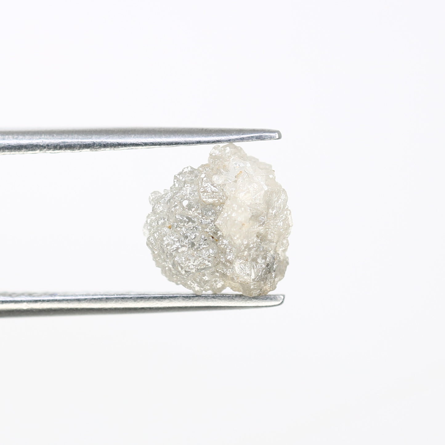 1.86 CT Raw Uncut Grey Rough Irregular Shape Diamond For Engagement Ring - JayKrishna Diamond