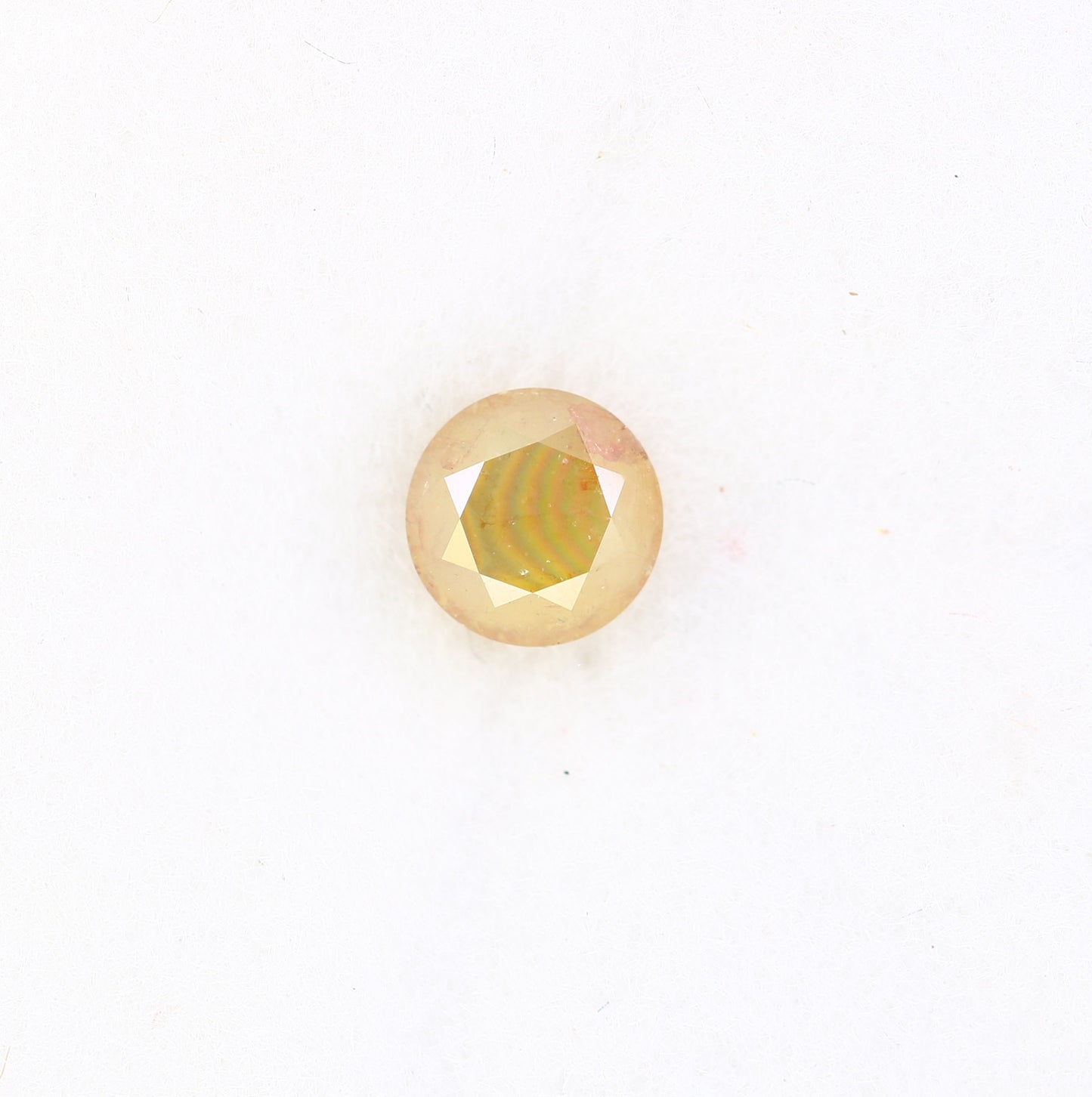 0.55 CT Brilliant Cut Round Yellow Natural Diamond For Engagement Ring - JayKrishna Diamond