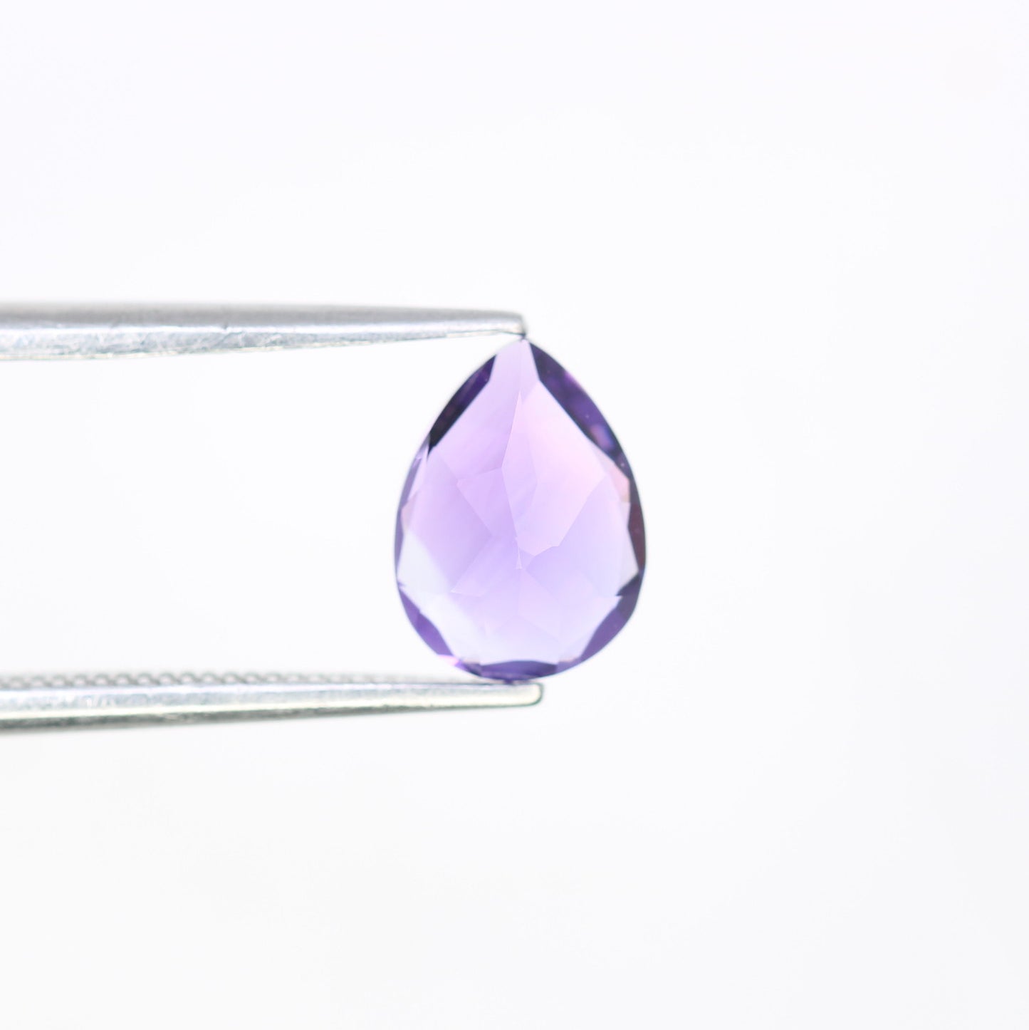 1.17 CT Amethyst Gemstone Pear Shape Purple Gemstone For Engagement Ring - JayKrishna Diamond