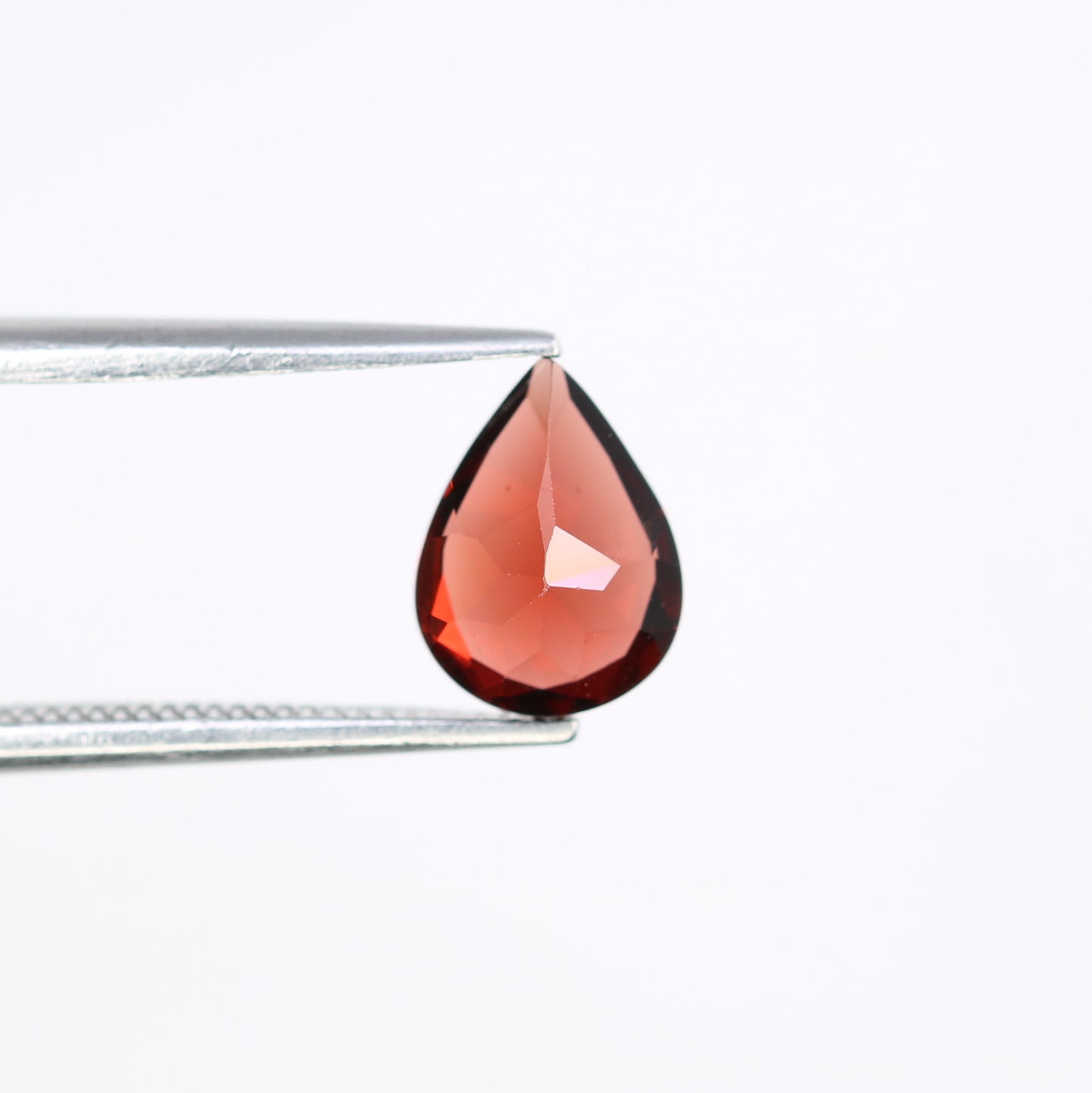 1.34 CT Red Stone Pear Shape Garnet Gemstone For Engagement Ring - JayKrishna Diamond