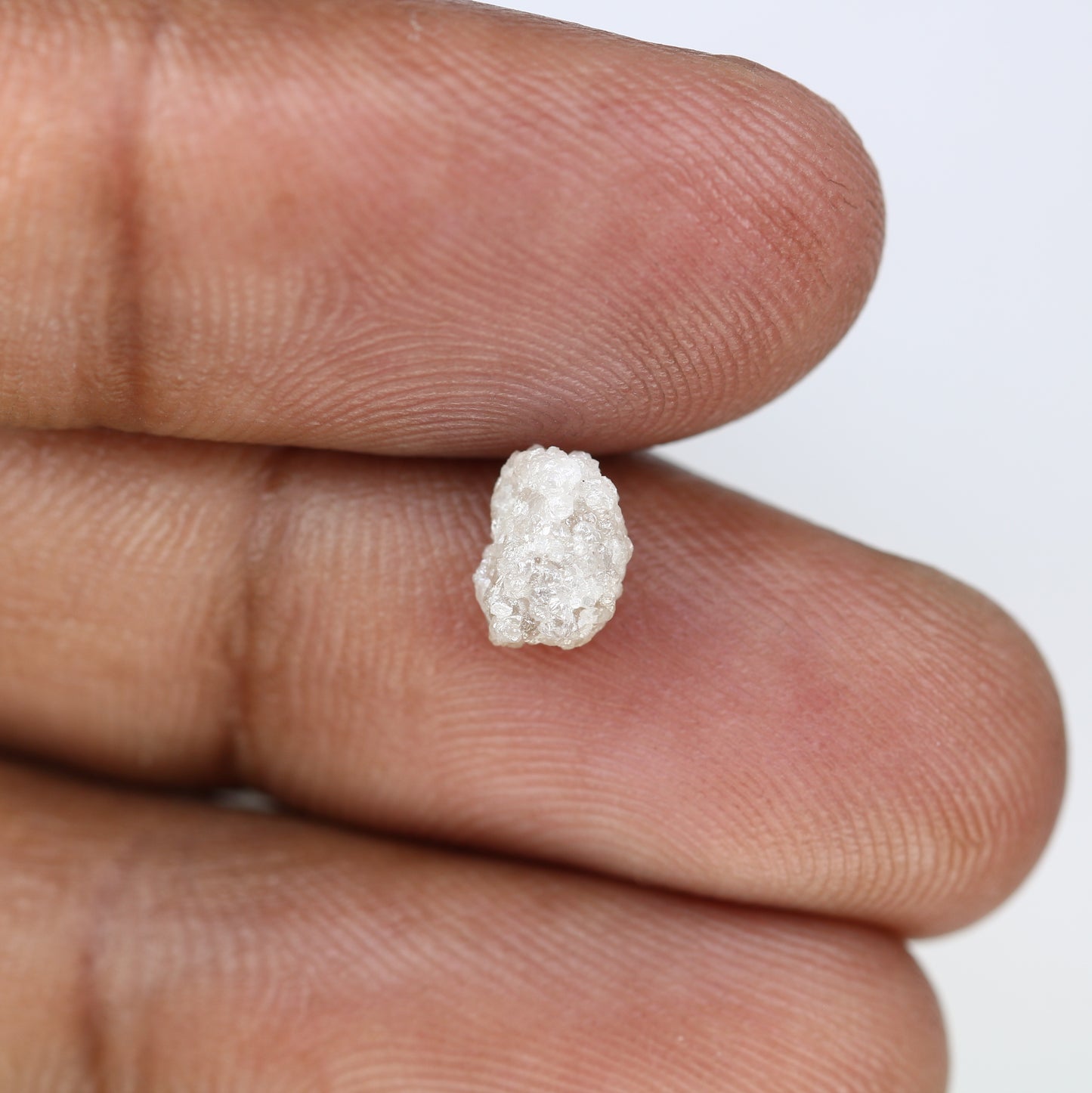 1.20 CT Rough Irregular Shape Natural White Color Raw Uncut Diamond For Wedding Ring - JayKrishna Diamond