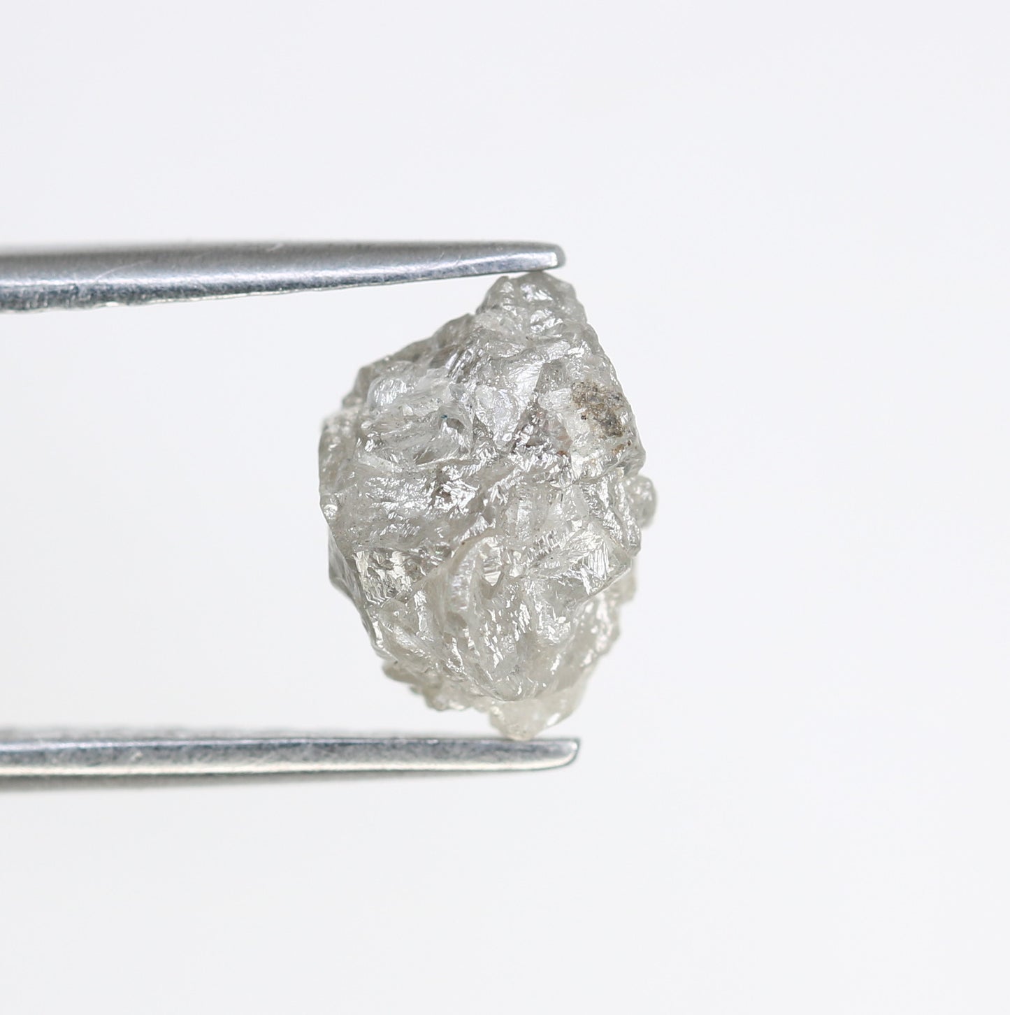 2.37 Carat Grey Rough Diamond Loose Antique Raw Diamond For Galaxy Ring - JayKrishna Diamond