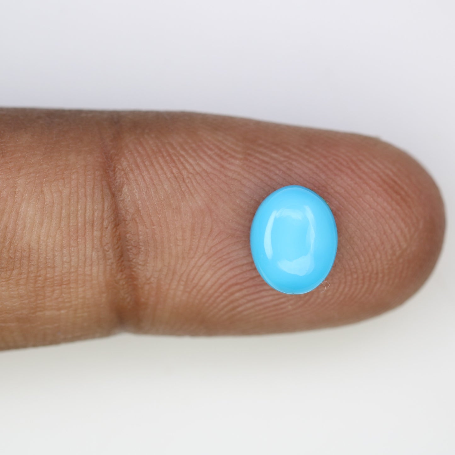 1.71 CT Natural Blue Oval Cut Turquoise Gemstone For Jewellry - JayKrishna Diamond