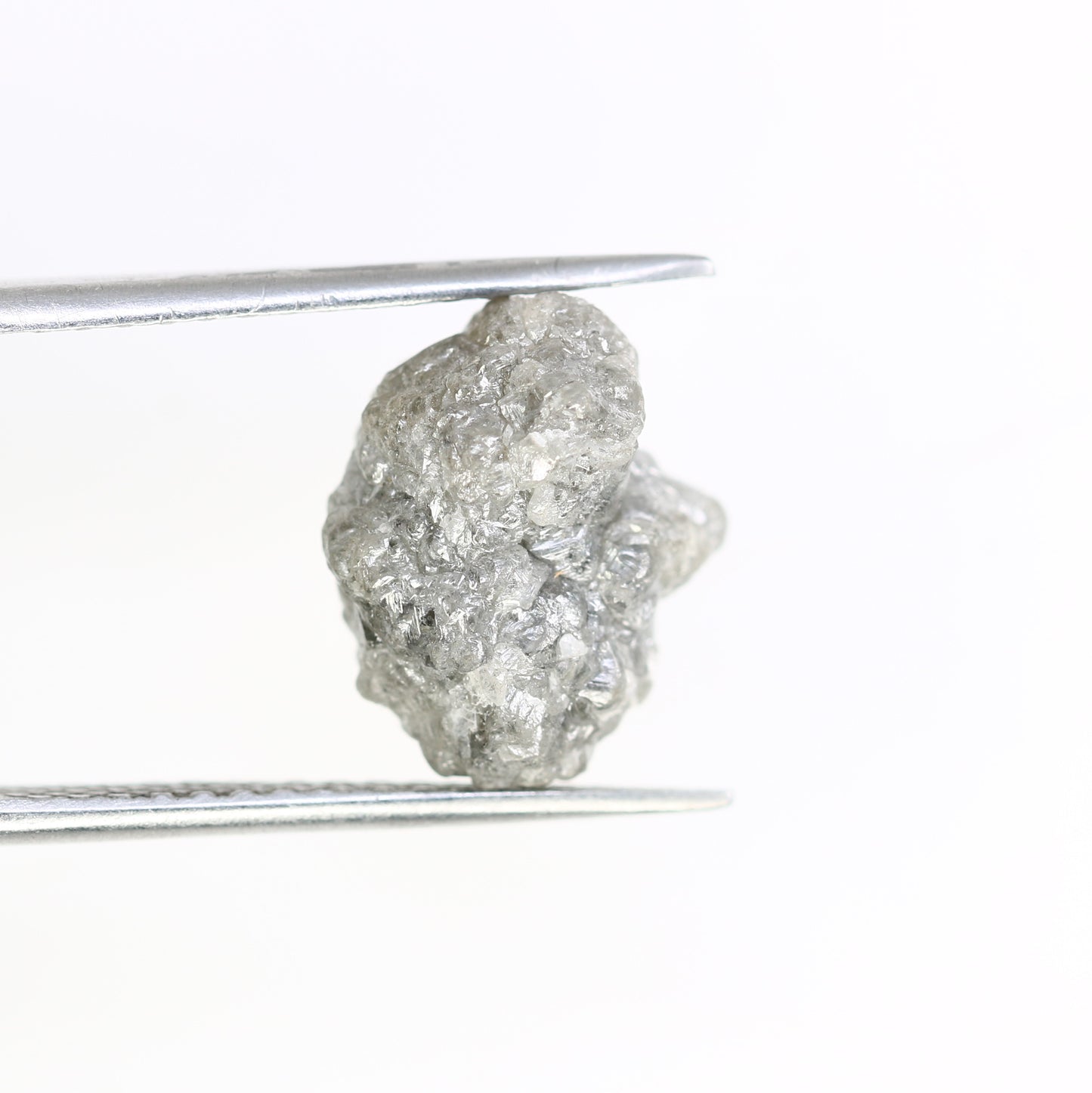8.43 Carat 13.00 MM Natural Loose Grey Color Uncut Raw Rough Diamond For Diamond Jewelry - JayKrishna Diamond