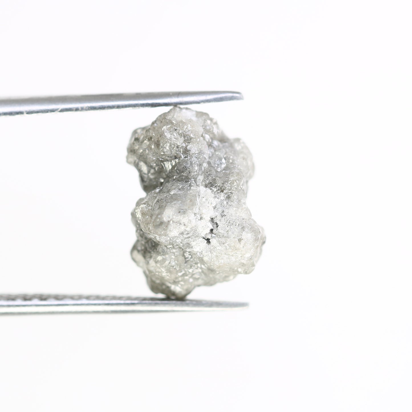 8.43 Carat 13.00 MM Natural Loose Grey Color Uncut Raw Rough Diamond For Diamond Jewelry - JayKrishna Diamond