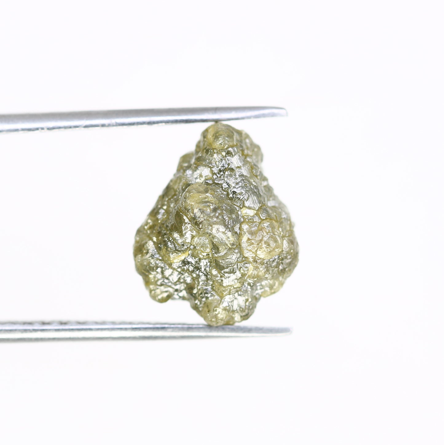 5.78 Carat Green Color Loose Natural Uncut Raw Rough Diamond For Wedding Ring - JayKrishna Diamond