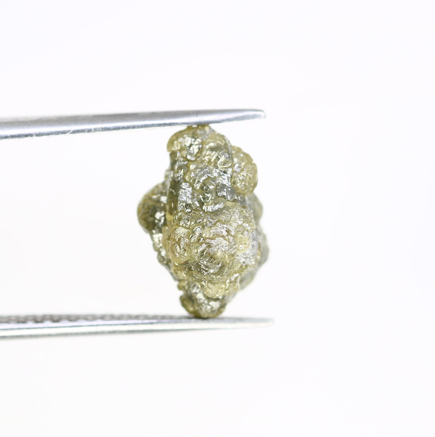 5.78 Carat Green Color Loose Natural Uncut Raw Rough Diamond For Wedding Ring - JayKrishna Diamond