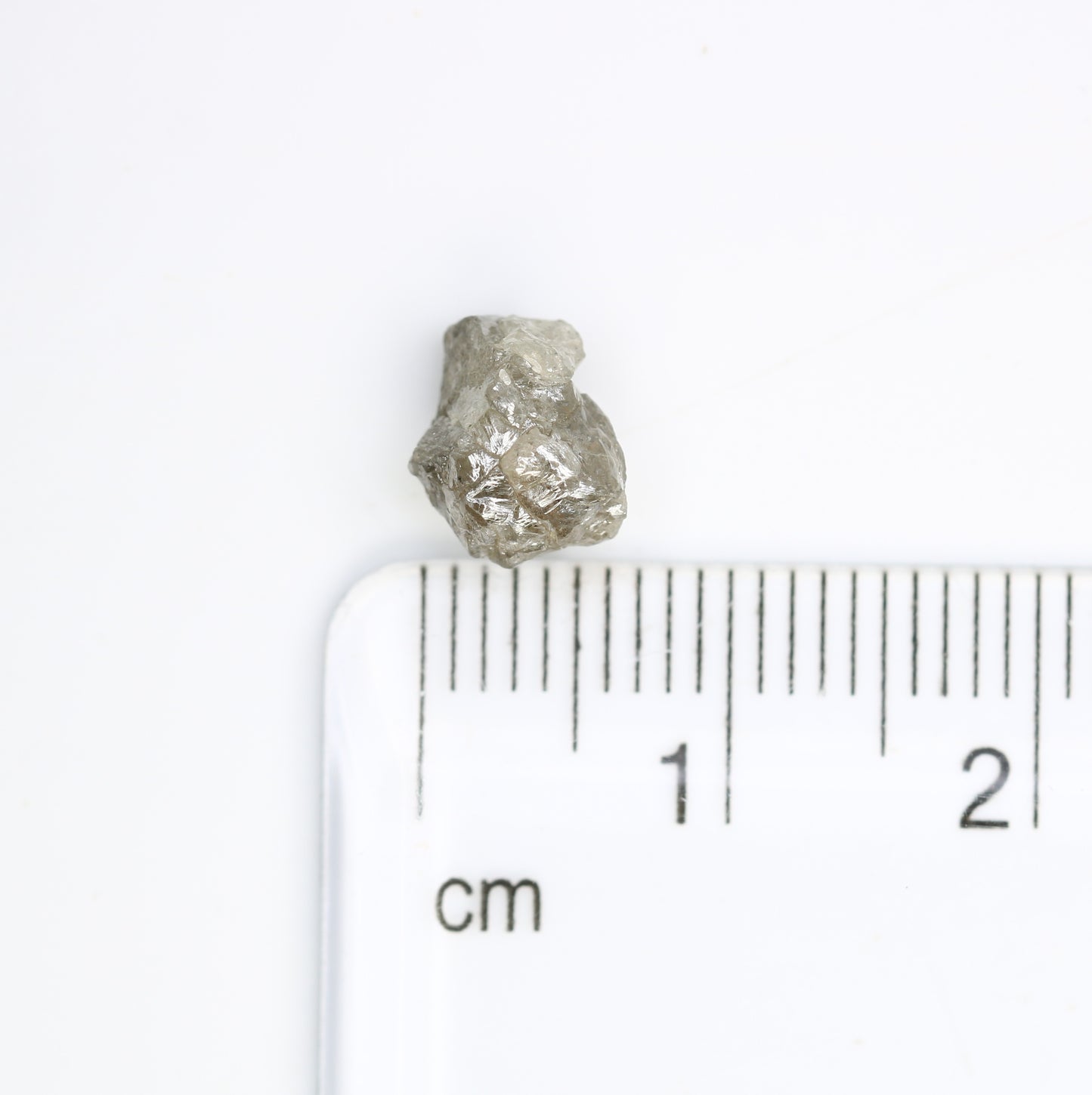 2.25 Carat Natural Loose Grey Color Raw Rough Diamond For Wedding Ring - JayKrishna Diamond