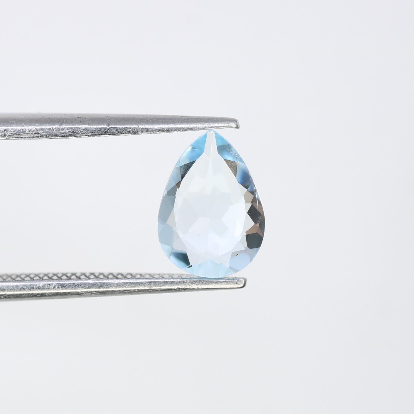 1.15 CT 8.30 x 6.00 MM Aquamarine Pear Cut Blue Gemstone For Engagement Ring - JayKrishna Diamond