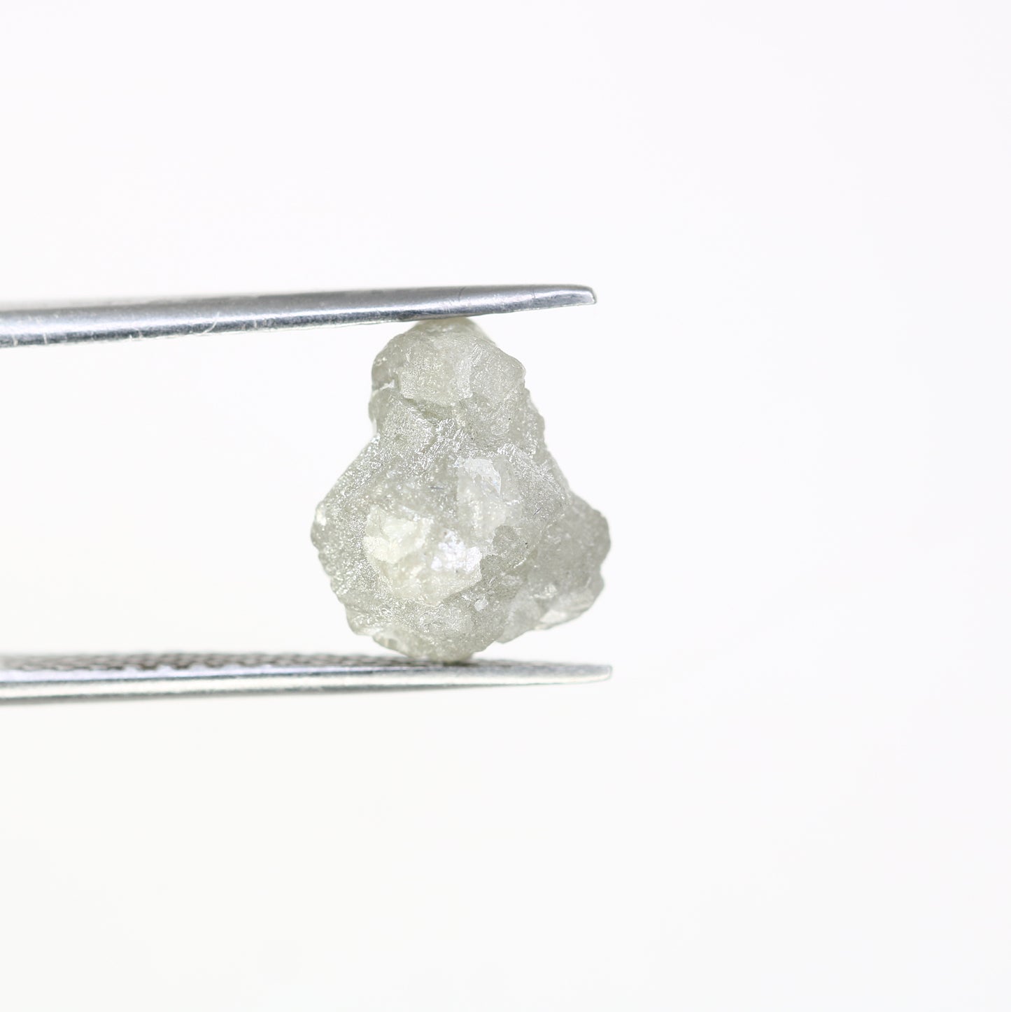 5.66 Carat Grey Color Natural Uncut Raw Loose Rough Diamond For Promise Ring - JayKrishna Diamond