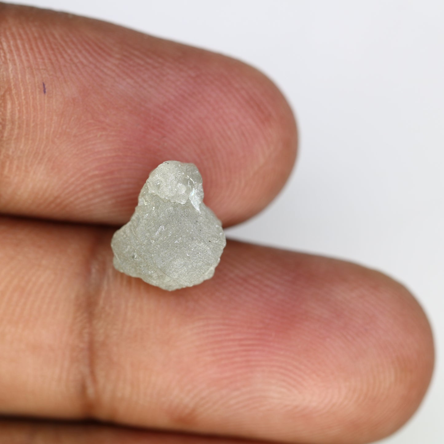 5.66 Carat Grey Color Natural Uncut Raw Loose Rough Diamond For Promise Ring - JayKrishna Diamond