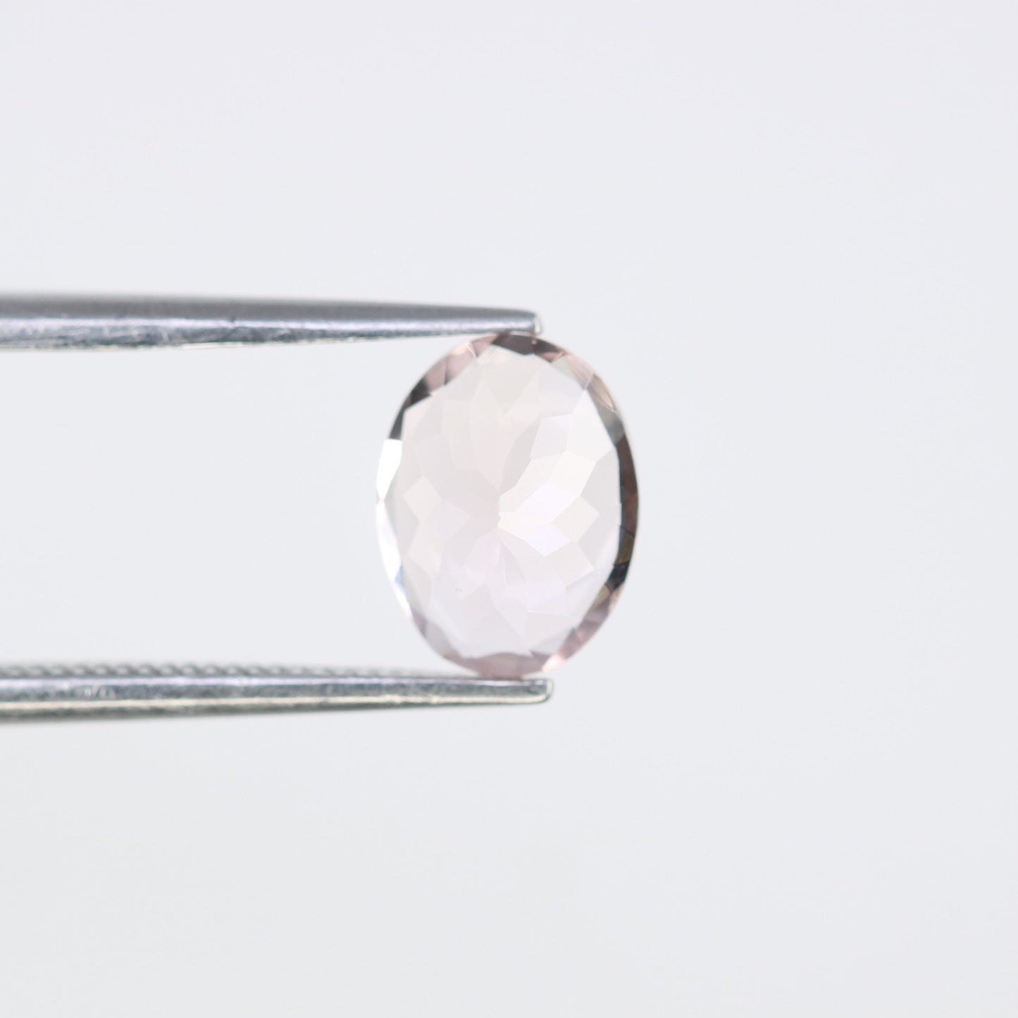 1.18 CT 8.10 x 6.20 MM Morganite Oval Stone For Engagement Ring - JayKrishna Diamond