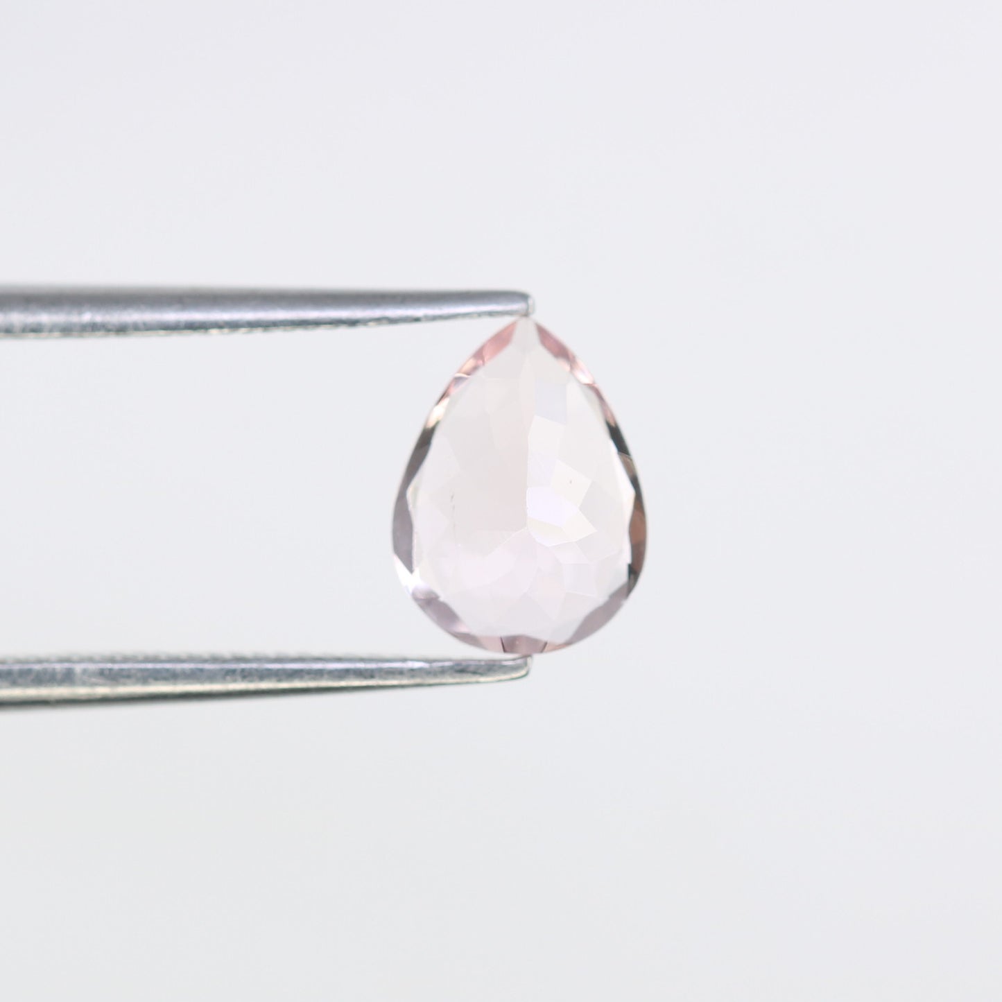 0.97 CT Morganite Pear Stone Pink 8.10 MM Gemstone For Engagement Ring - JayKrishna Diamond