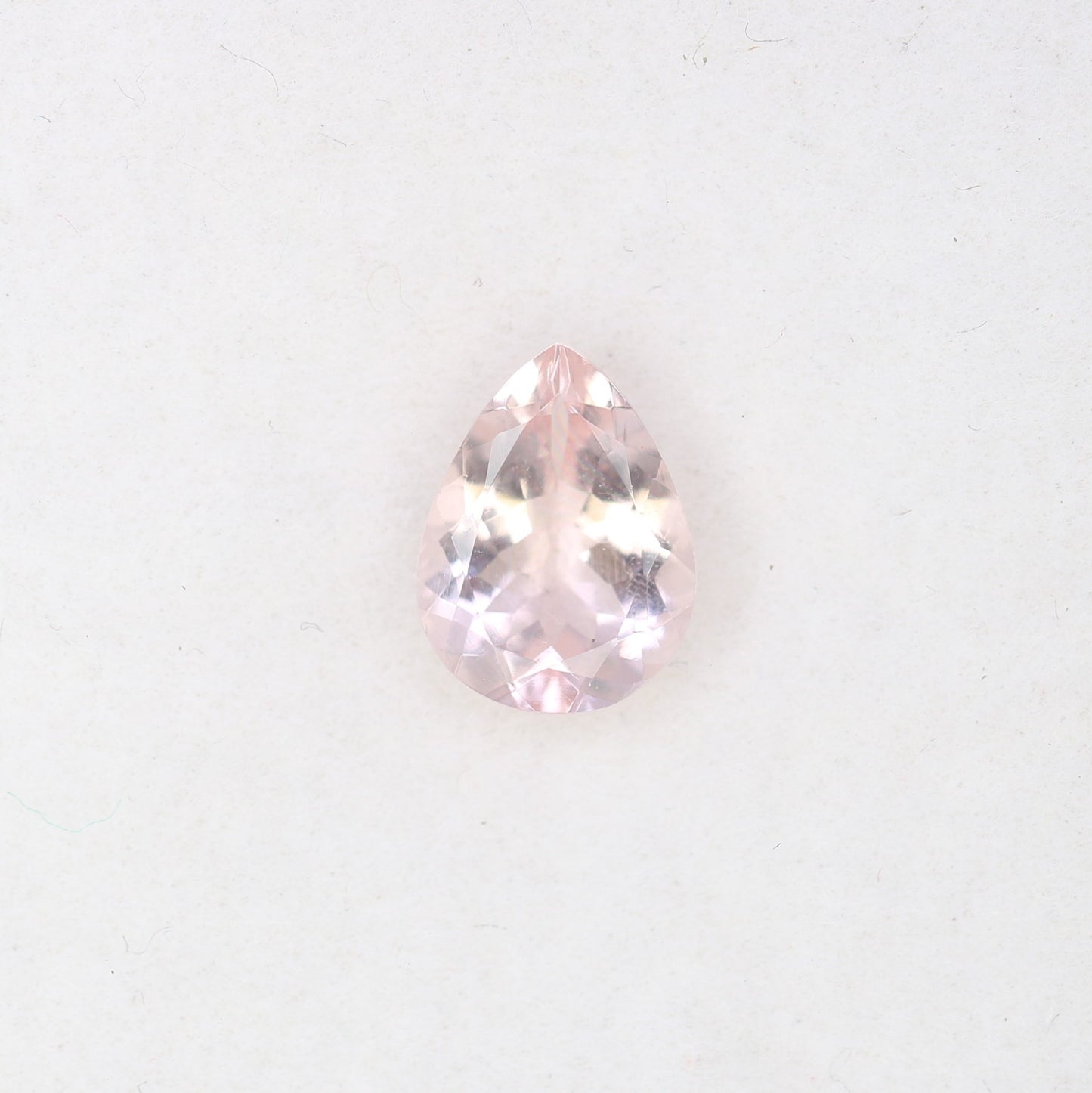 0.97 CT Morganite Pear Stone Pink 8.10 MM Gemstone For Engagement Ring - JayKrishna Diamond