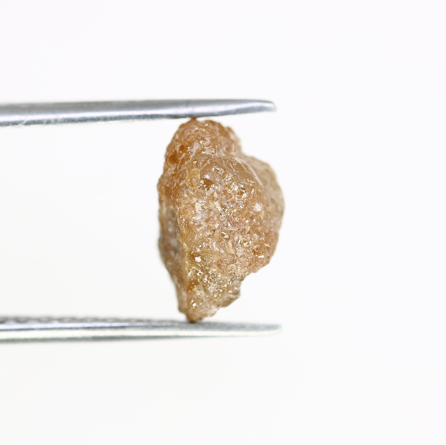 3.29 Carat Dark Orange Color Loose Unique Raw Rough Diamond For Wedding Ring - JayKrishna Diamond