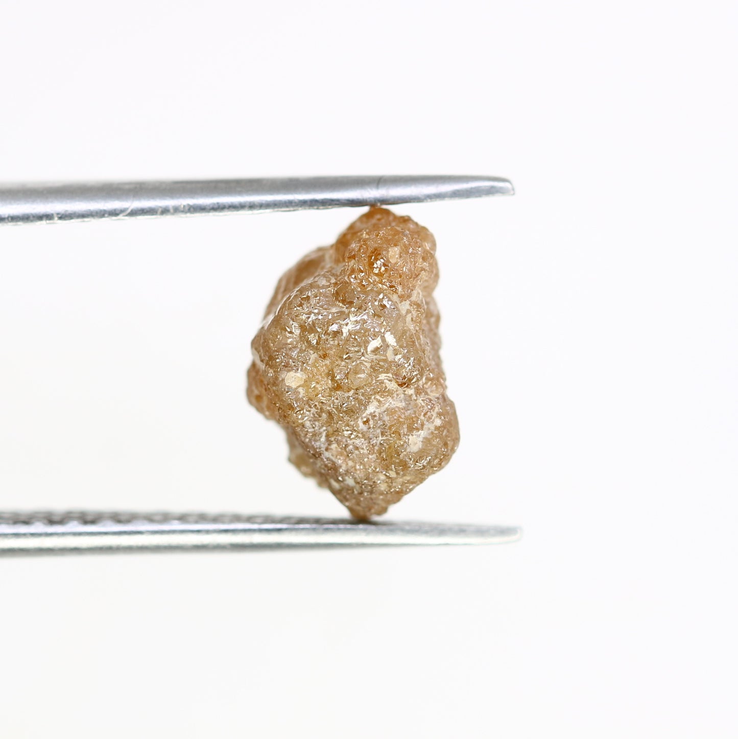 3.29 Carat Dark Orange Color Loose Unique Raw Rough Diamond For Wedding Ring - JayKrishna Diamond
