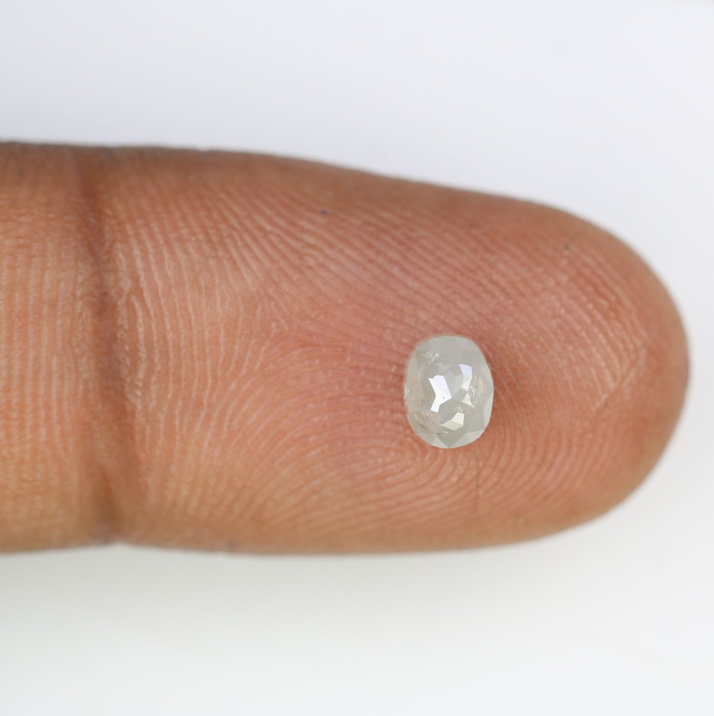 0.63 CT Natural Grey Oval Shape Diamond for a Stunning Proposal Ring: Distinctive Gemstone Jewelry Piece - JayKrishna Diamond