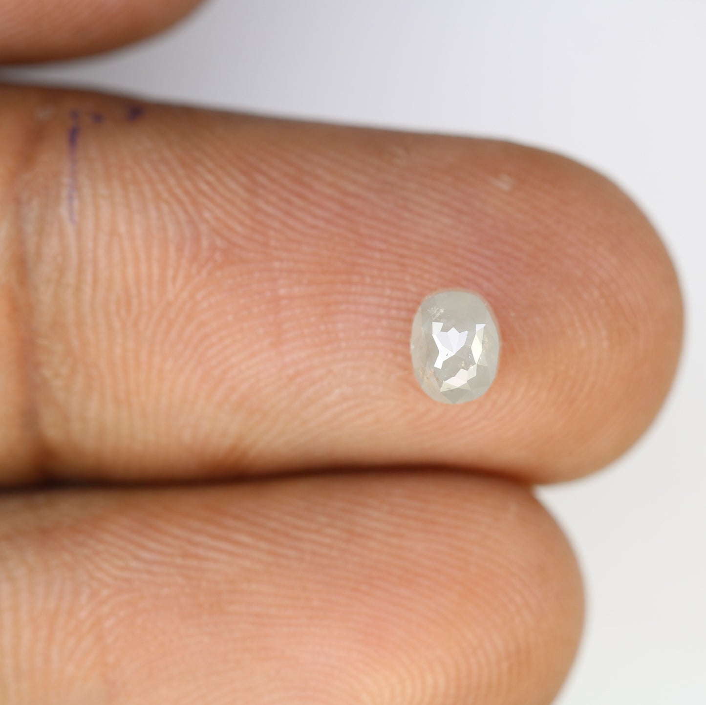 0.63 CT Natural Grey Oval Shape Diamond for a Stunning Proposal Ring: Distinctive Gemstone Jewelry Piece - JayKrishna Diamond