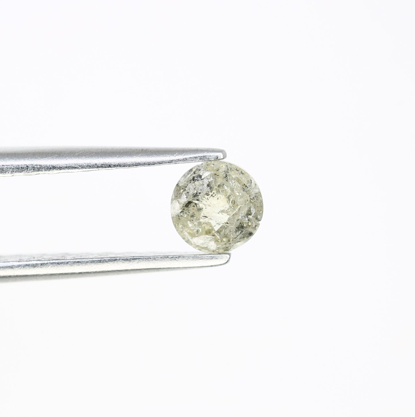 0.40 CT Grey Round Rose Cut 4.50 MM Loose Galaxy Diamond for Custom Statement Rings, Unique Engagement Jewelry & Elegant Fine Jewelry - JayKrishna Diamond