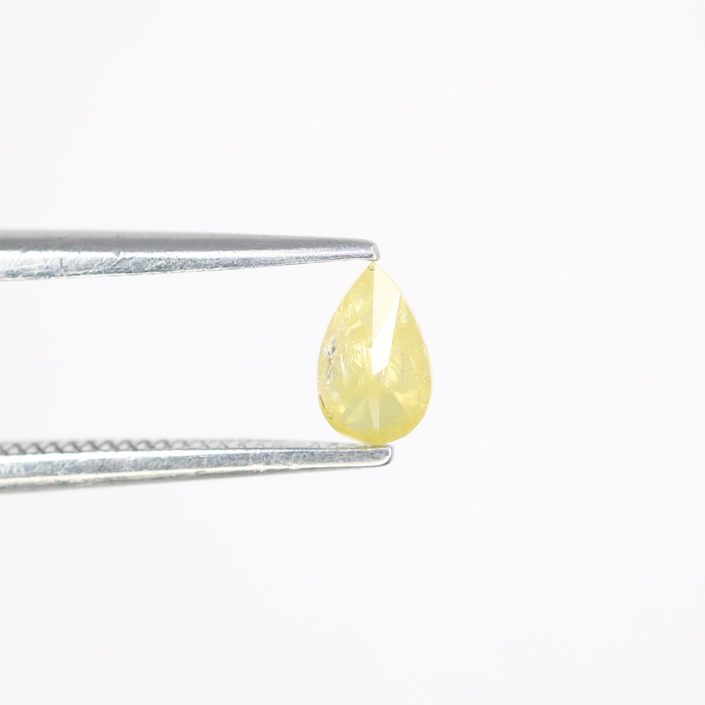 0.30 CT Grey 5.10 MM Pear Shaped Loose Diamond – Perfect for Proposal Rings | Elegant Grey Pear Shape Diamond - JayKrishna Diamond