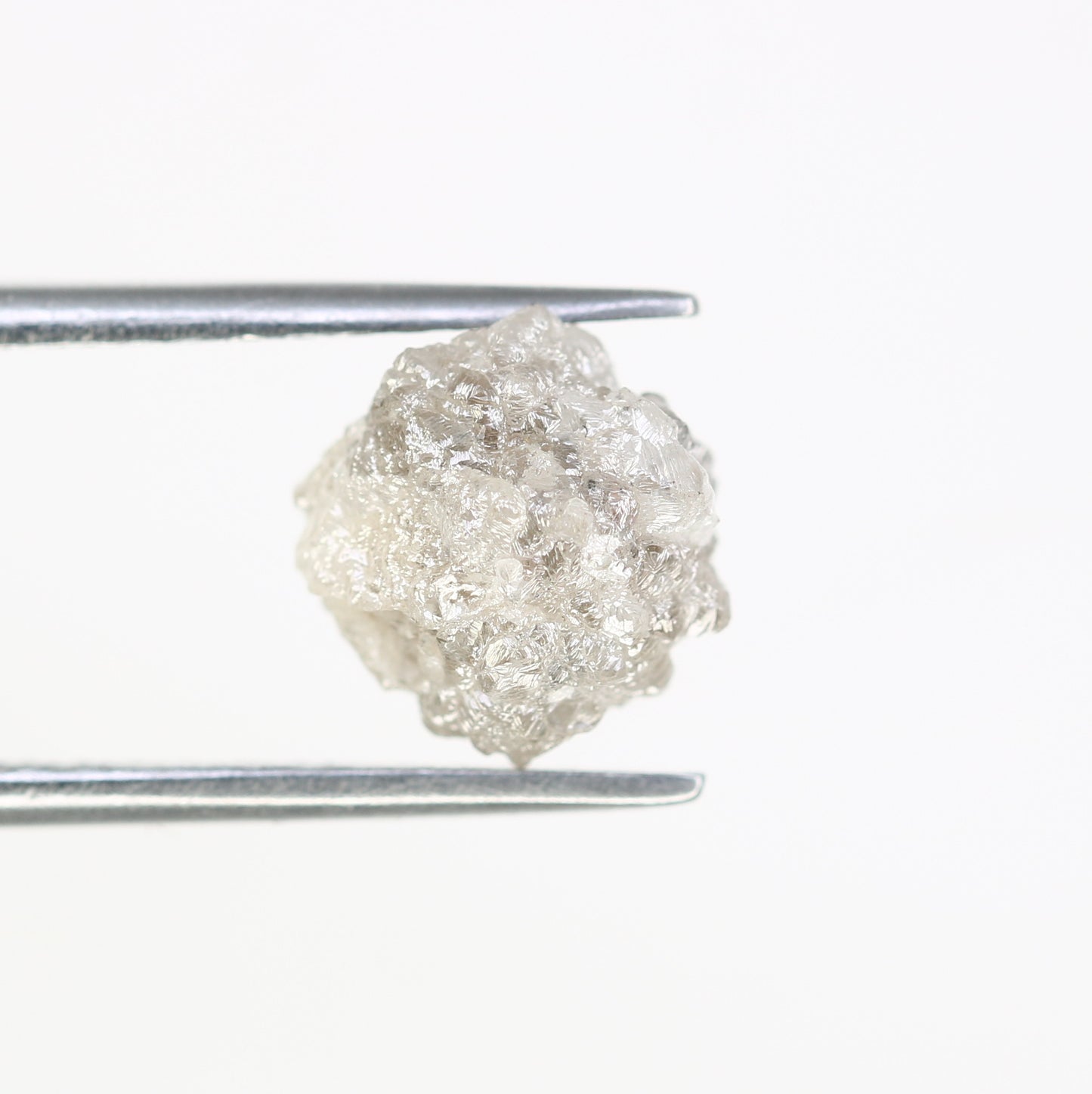 3.69 CT Raw Rough Uncut Grey Diamond For Engagement Ring - JayKrishna Diamond