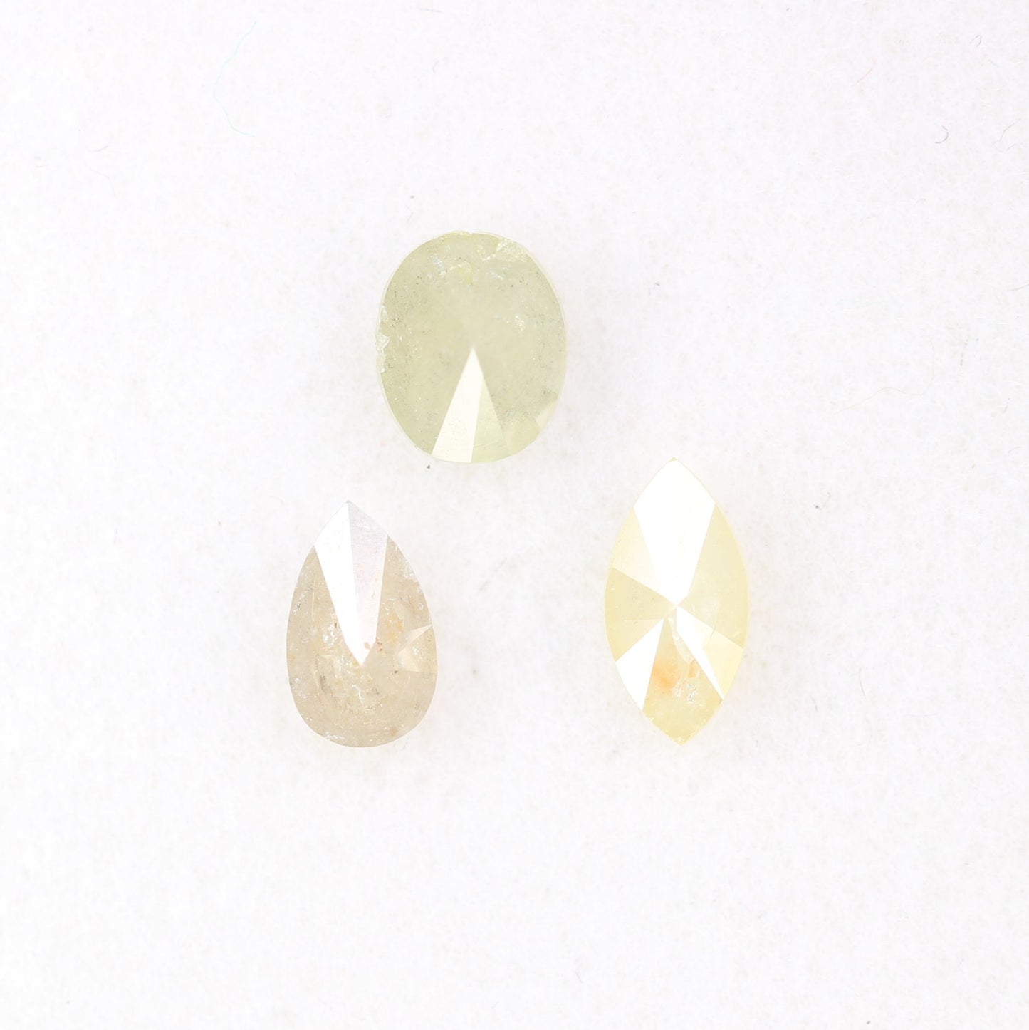 0.84 CT 5.90 MM Fancy Mix Shape Grey Diamond For Designer Jewelry - JayKrishna Diamond