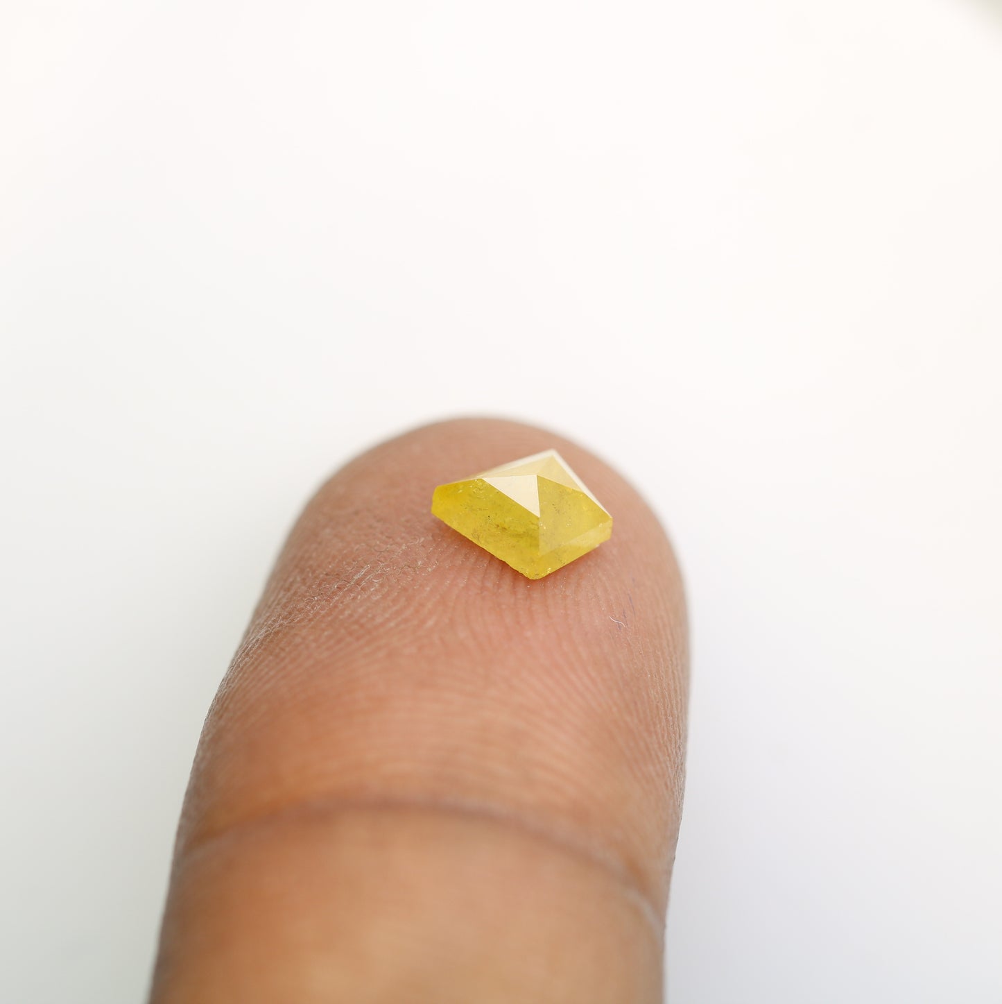 0.72 CT 6.70 MM Fancy Yellow Kite Shape Natural Diamond For Wedding Ring - JayKrishna Diamond