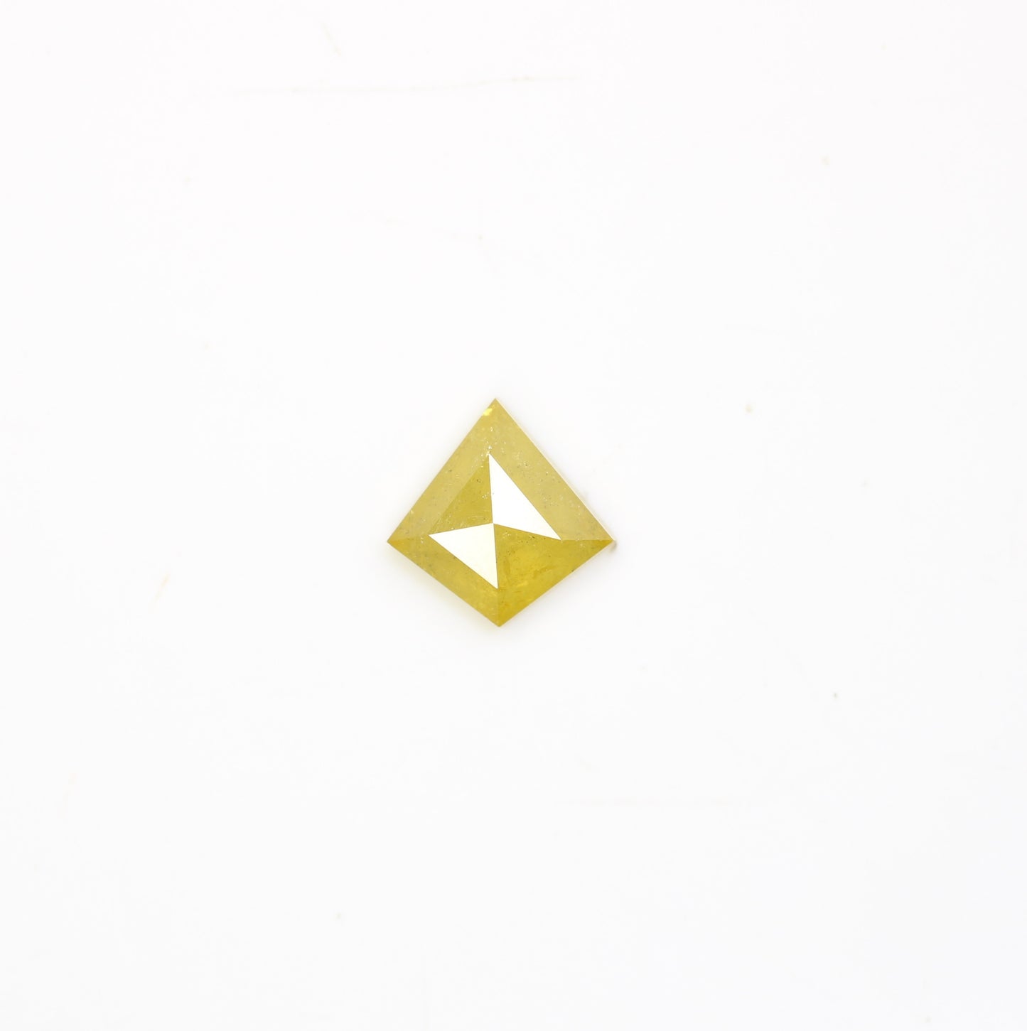 0.72 CT 6.70 MM Fancy Yellow Kite Shape Natural Diamond For Wedding Ring - JayKrishna Diamond