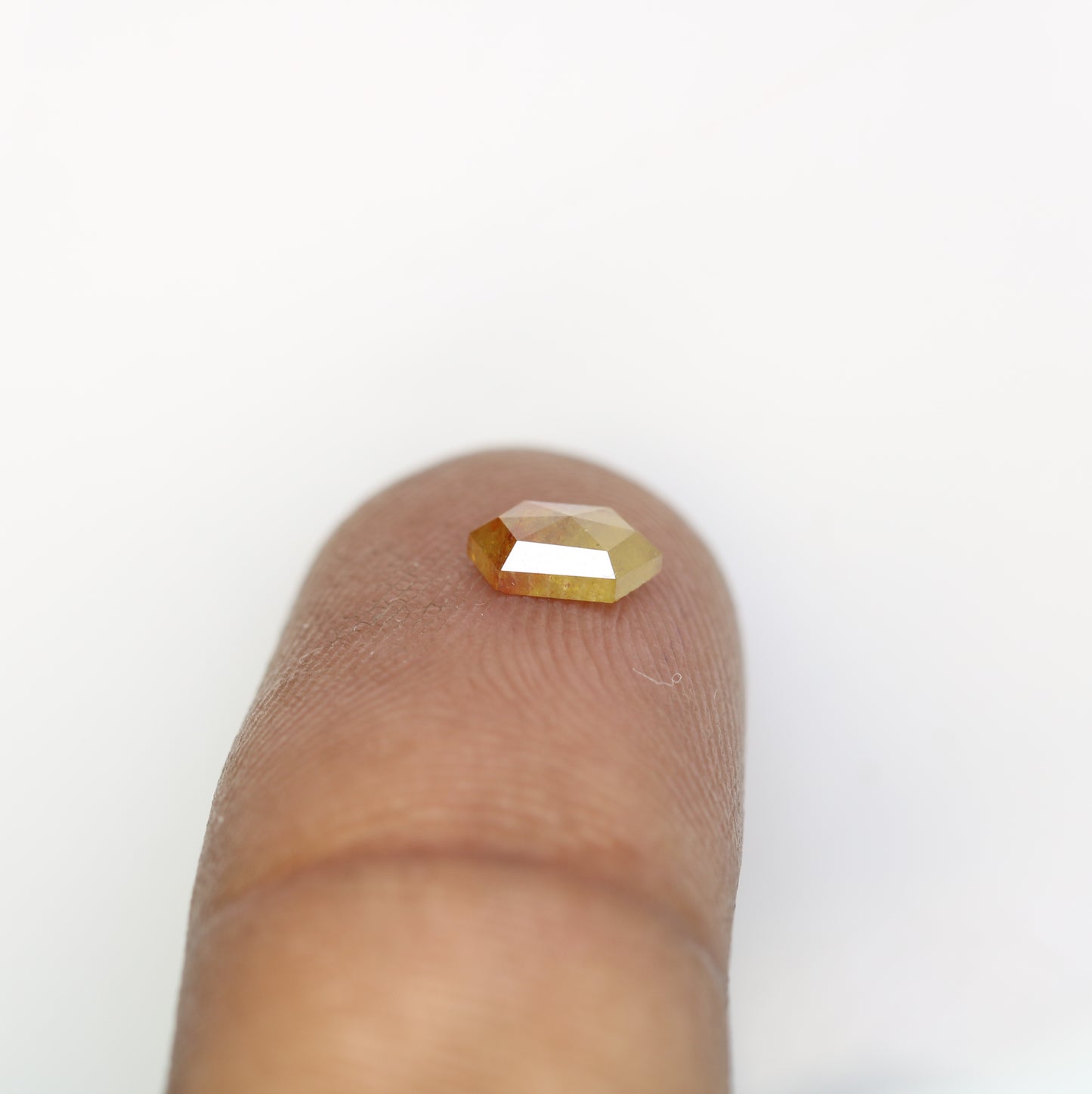 0.56 CT Fancy Yellow Elongated Hexagon Diamond – Stunning Loose Gem for Artisan Wedding Rings - JayKrishna Diamond