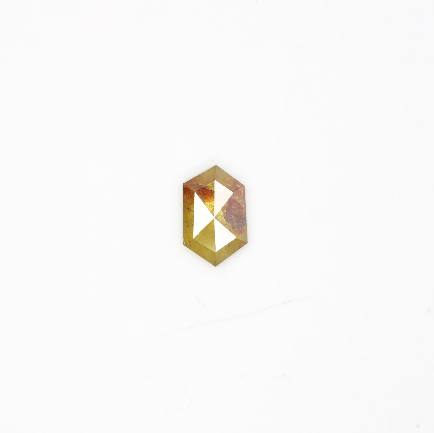 0.56 CT Fancy Yellow Elongated Hexagon Diamond – Stunning Loose Gem for Artisan Wedding Rings - JayKrishna Diamond