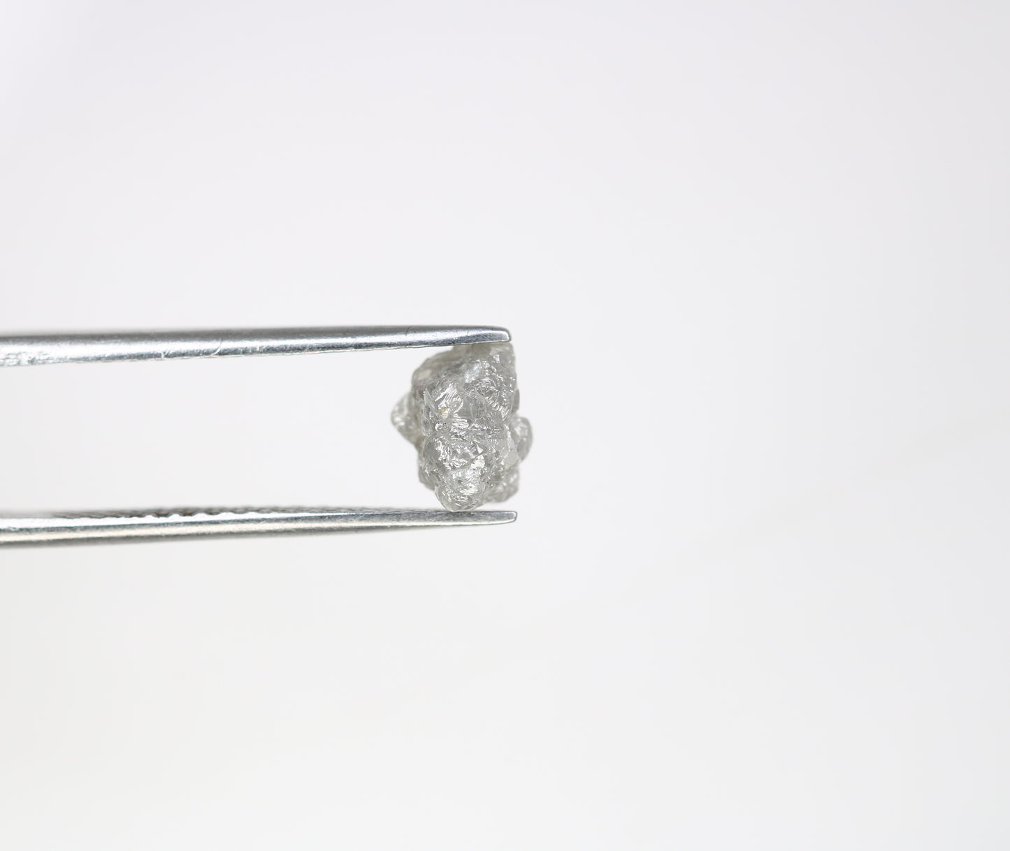 1.86 CT Rough Grey Uncut Raw Diamond For Engagement Ring - JayKrishna Diamond