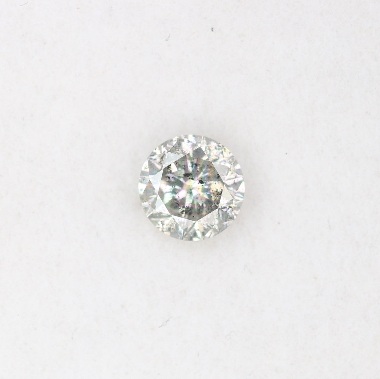 0.38 CT Salt and Pepper Oval Cut Loose Diamond for Custom Engagement Rings, Unique Bridal Jewelry & Ethical Fine Jewelry - JayKrishna Diamond