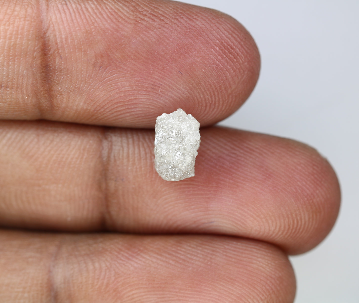 1.96 CT Grey Rough Raw Uncut Diamond For Engagement Ring - JayKrishna Diamond