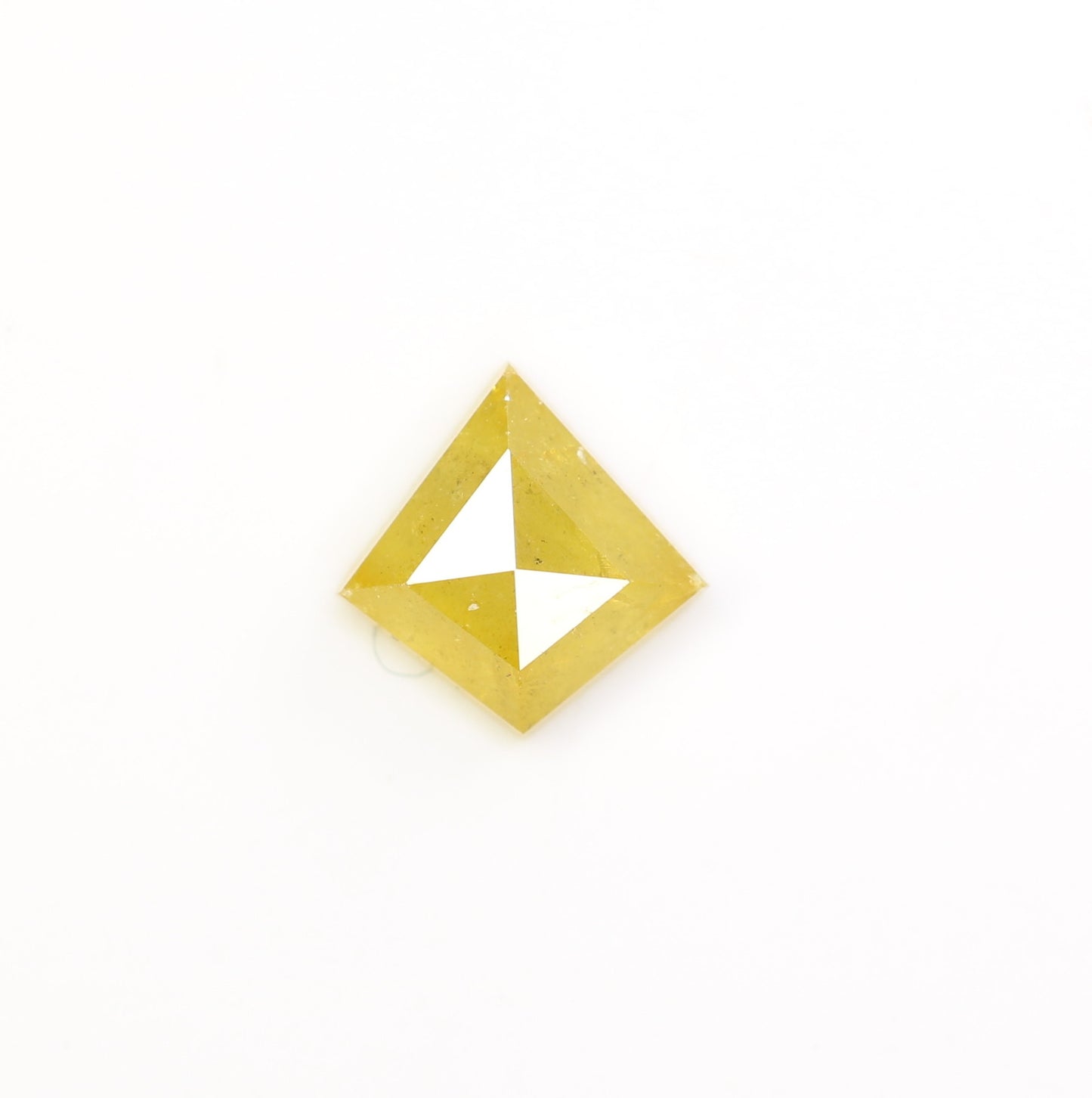 0.76 CT 6.80 MM Polished Kite Shape Yellow Diamond For Promise Ring - JayKrishna Diamond