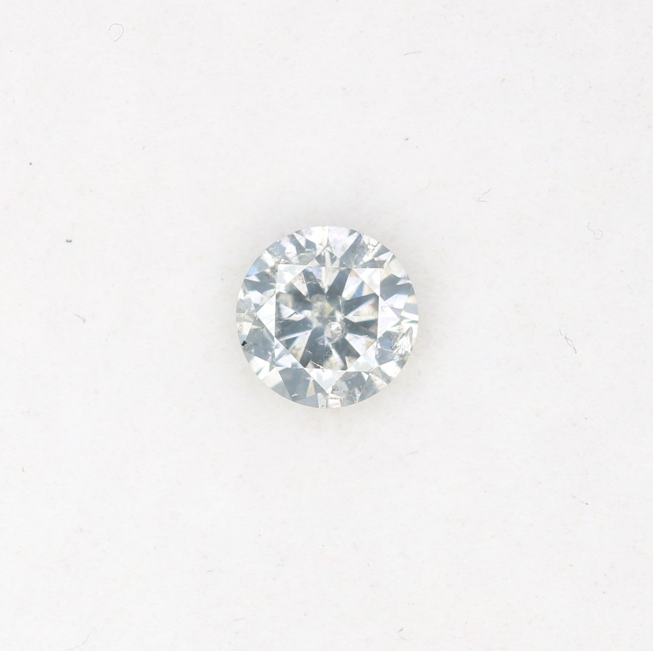 0.36 CT Round Brilliant Cut Salt and Pepper Diamond | Natural Gemstone for Promise Rings, Unique Engagement Jewelry & Ethical Fine Jewelry - JayKrishna Diamond