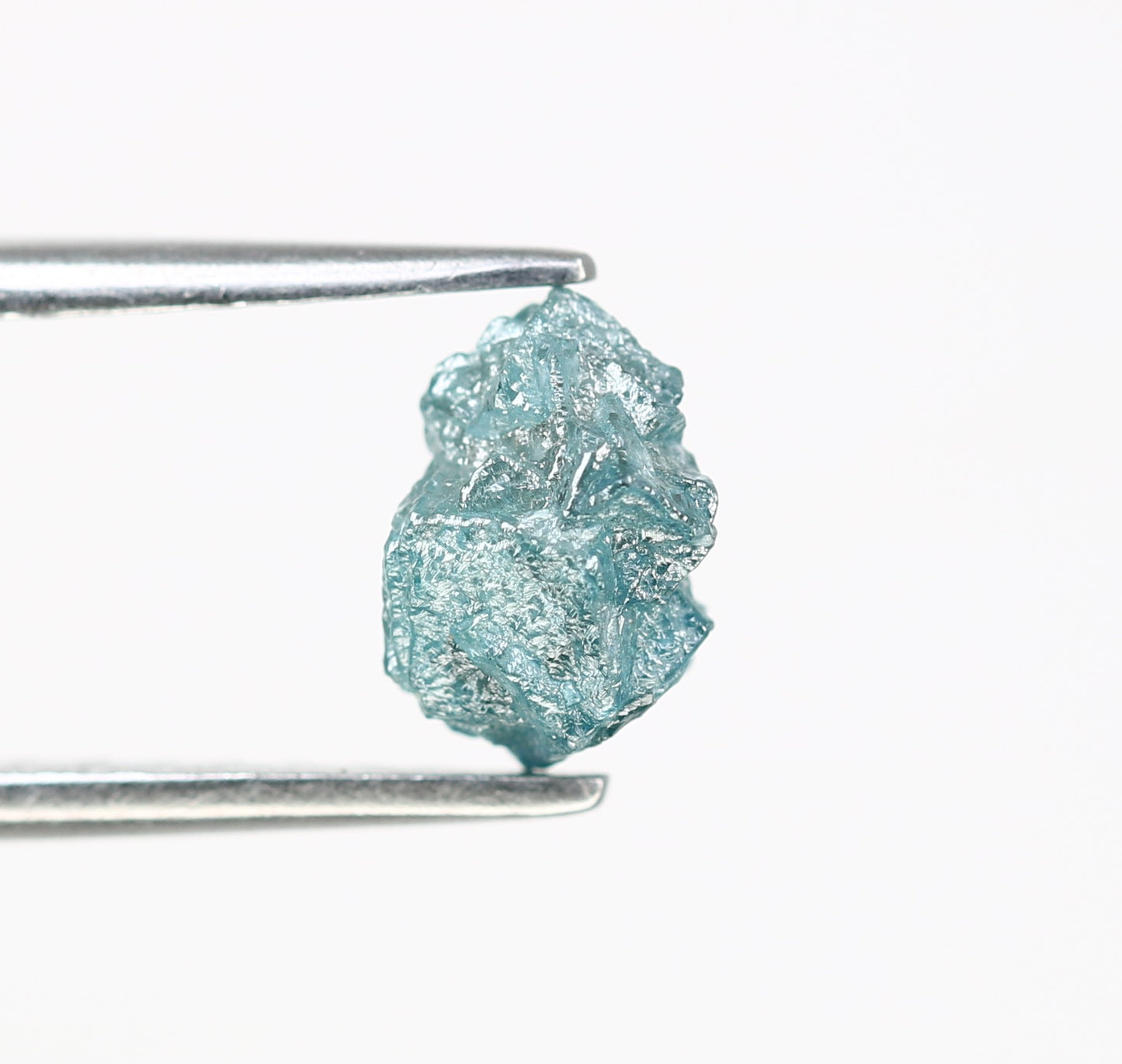 1.19 CT Blue Rough Raw Natural Diamond For Engagement Ring - JayKrishna Diamond