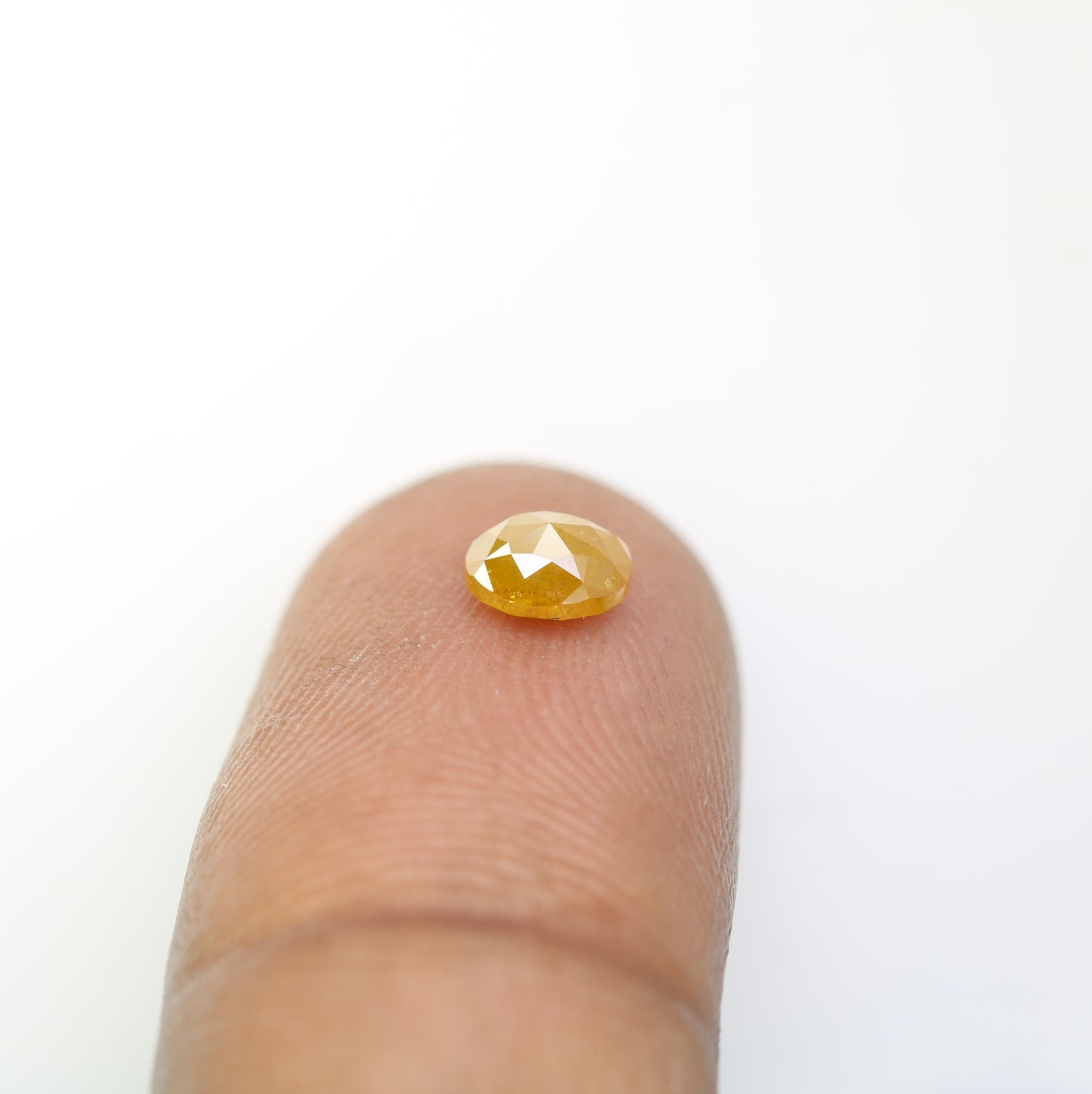 0.62 CT Fancy Yellow Oval Shape Loose Diamond (5.50 MM) for a Stunning Wedding Ring: Distinctive Gemstone Jewelry Piece - JayKrishna Diamond