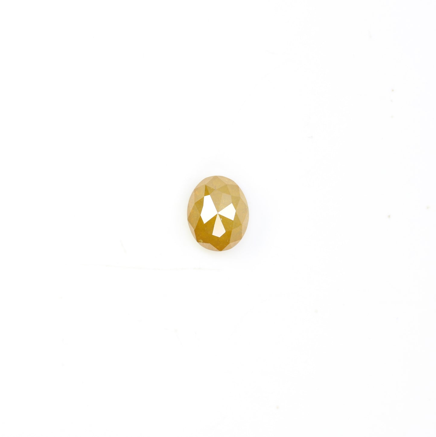0.62 CT Fancy Yellow Oval Shape Loose Diamond (5.50 MM) for a Stunning Wedding Ring: Distinctive Gemstone Jewelry Piece - JayKrishna Diamond