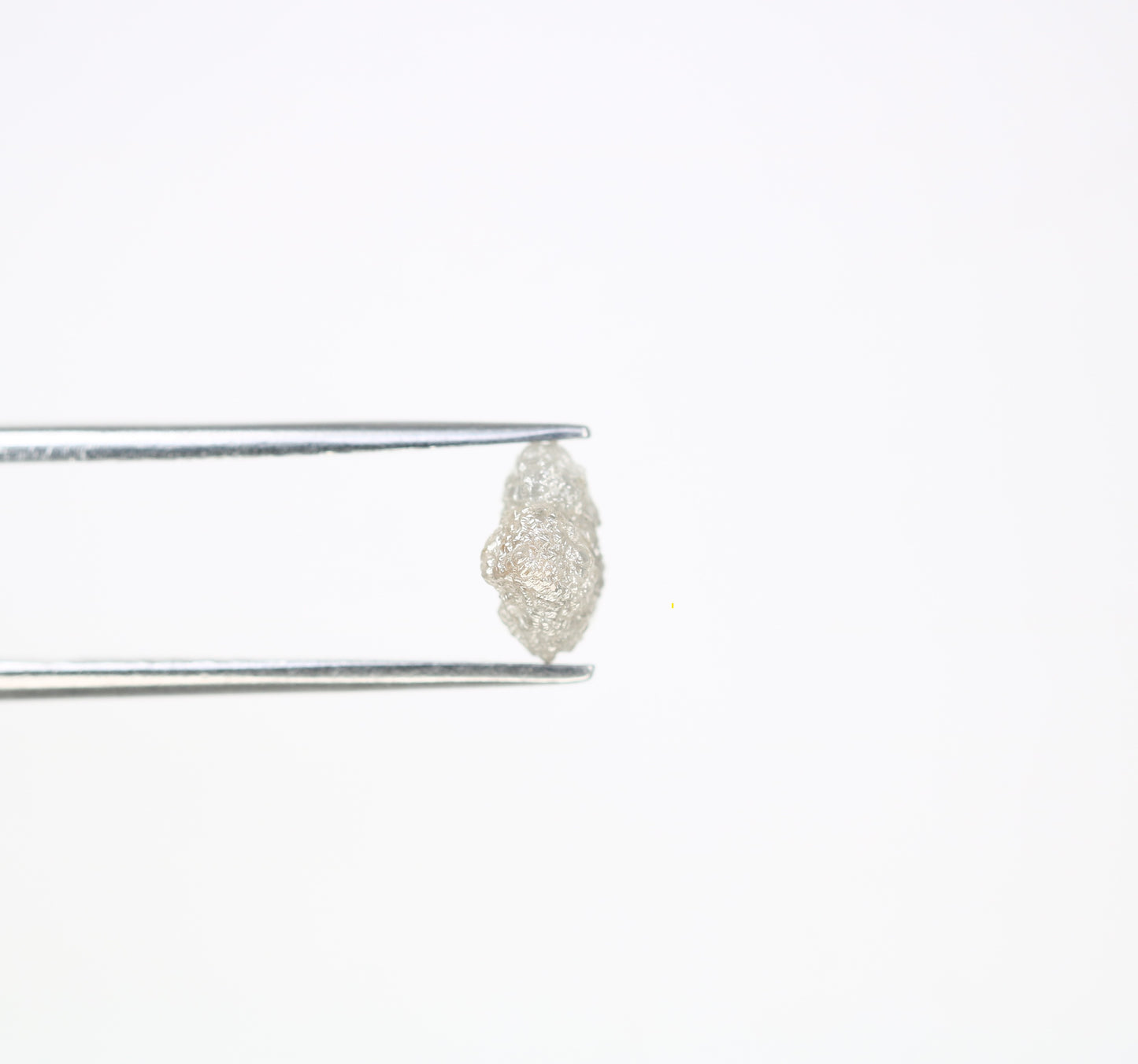 1.33 CT 7.40 MM Rough Grey Natural Uncut Raw Diamond For Engagement Ring - JayKrishna Diamond