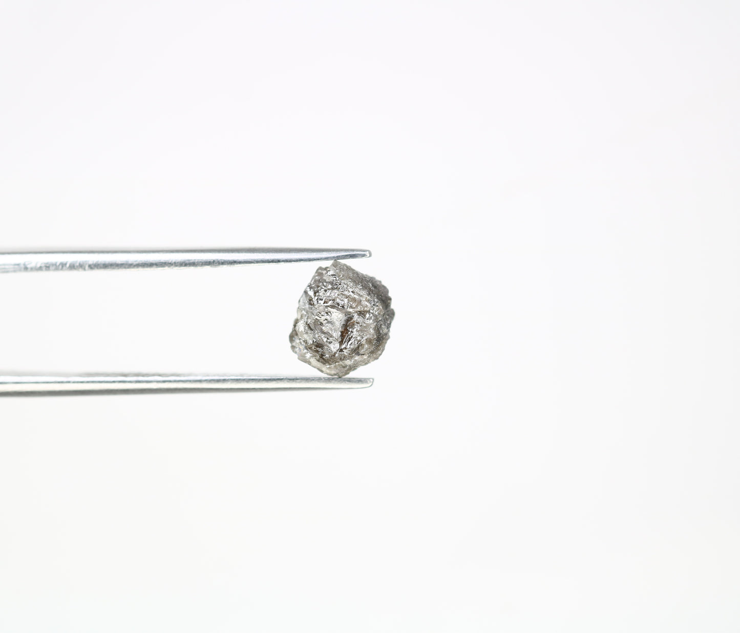 1.72 CT Rough Grey Natural Irregular Cut Raw Diamond For Engagement Ring - JayKrishna Diamond