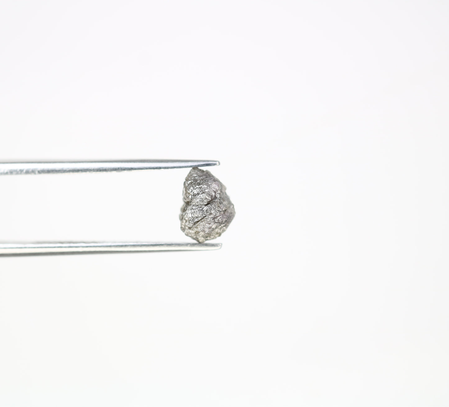 1.72 CT Rough Grey Natural Irregular Cut Raw Diamond For Engagement Ring - JayKrishna Diamond