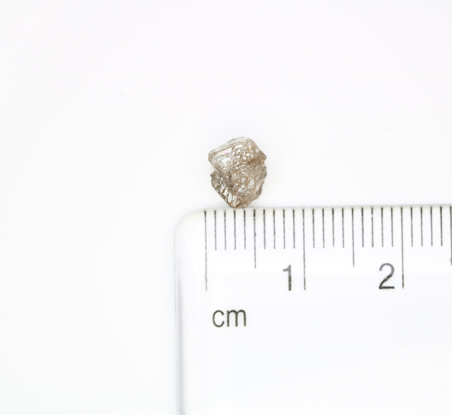 1.48 CT Light Brown Rough Raw Uncut Diamond For Engagement Ring - JayKrishna Diamond