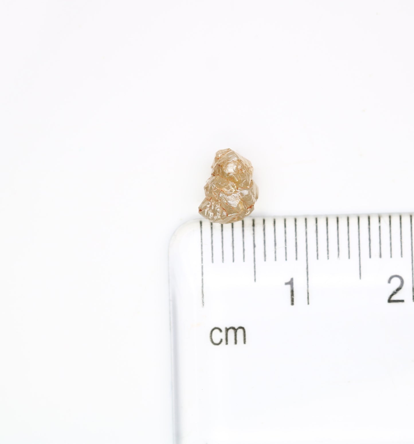1.38 CT Irregular Cut Raw Rough 7.10 MM Diamond For Engagement Ring - JayKrishna Diamond