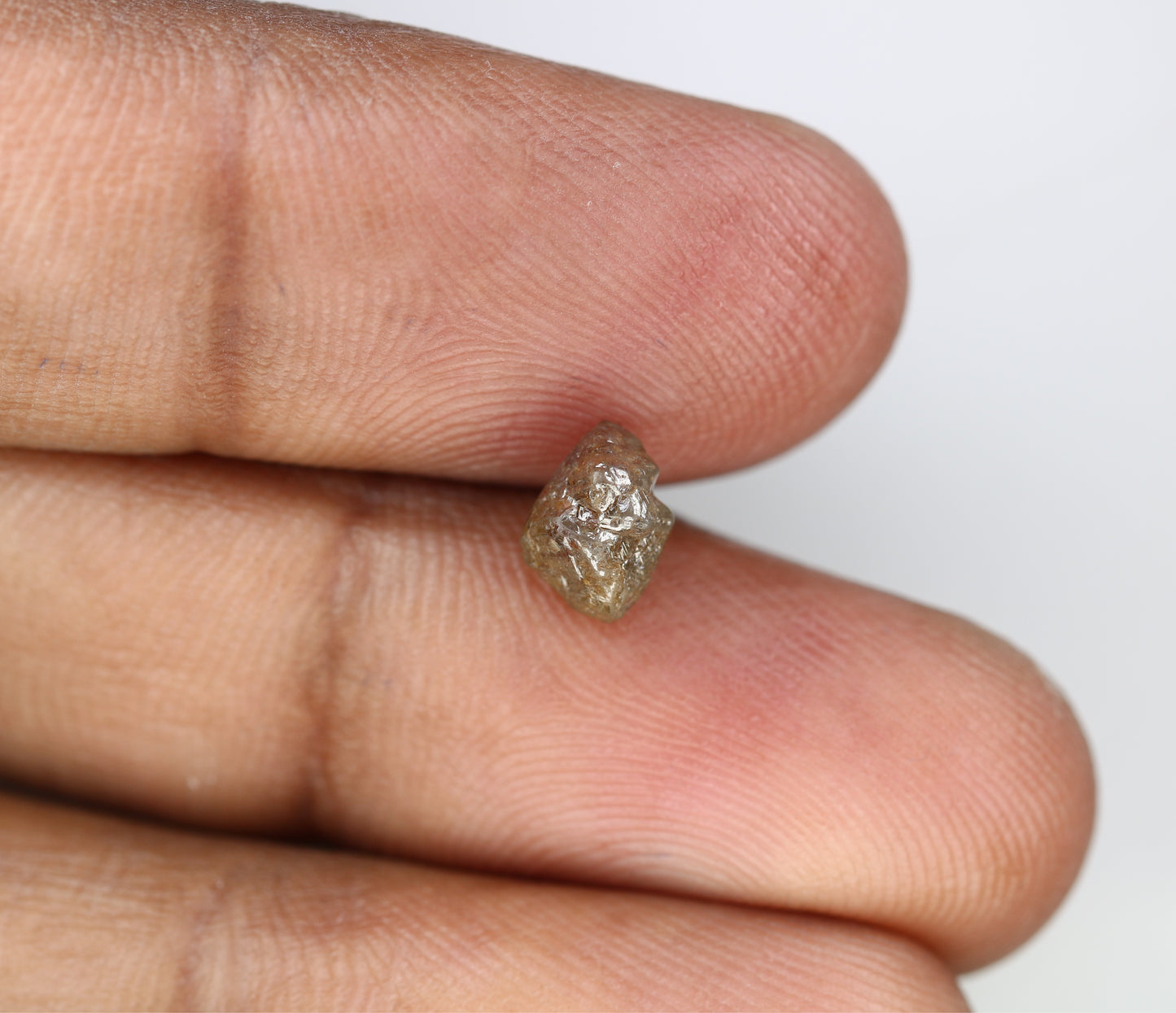 1.31 CT Rough Grey Irregular Cut Raw Diamond For Engagement Ring - JayKrishna Diamond