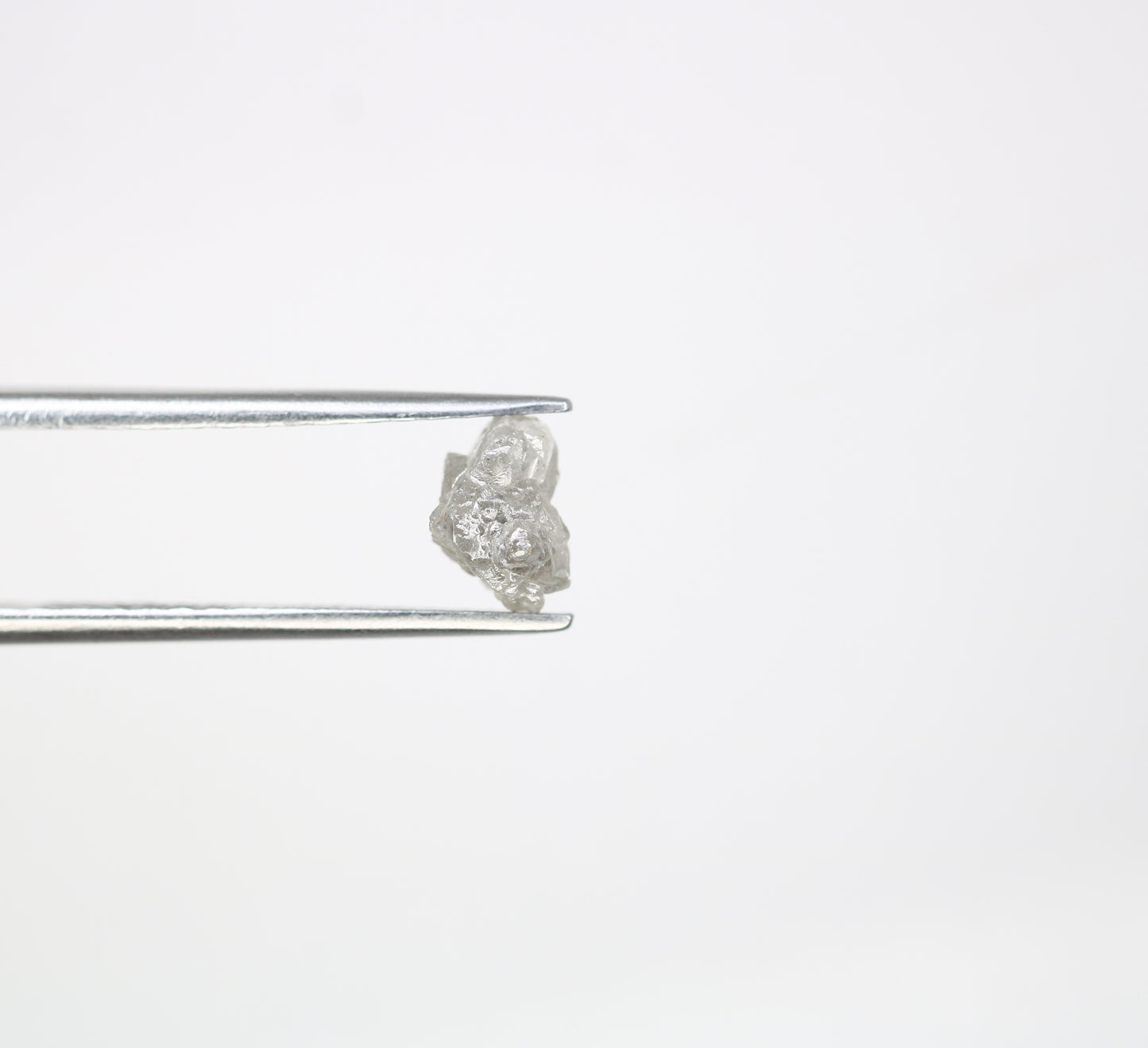 1.24 CT Raw Irregular Cut Raw Rough Grey Diamond For Engagement Ring - JayKrishna Diamond