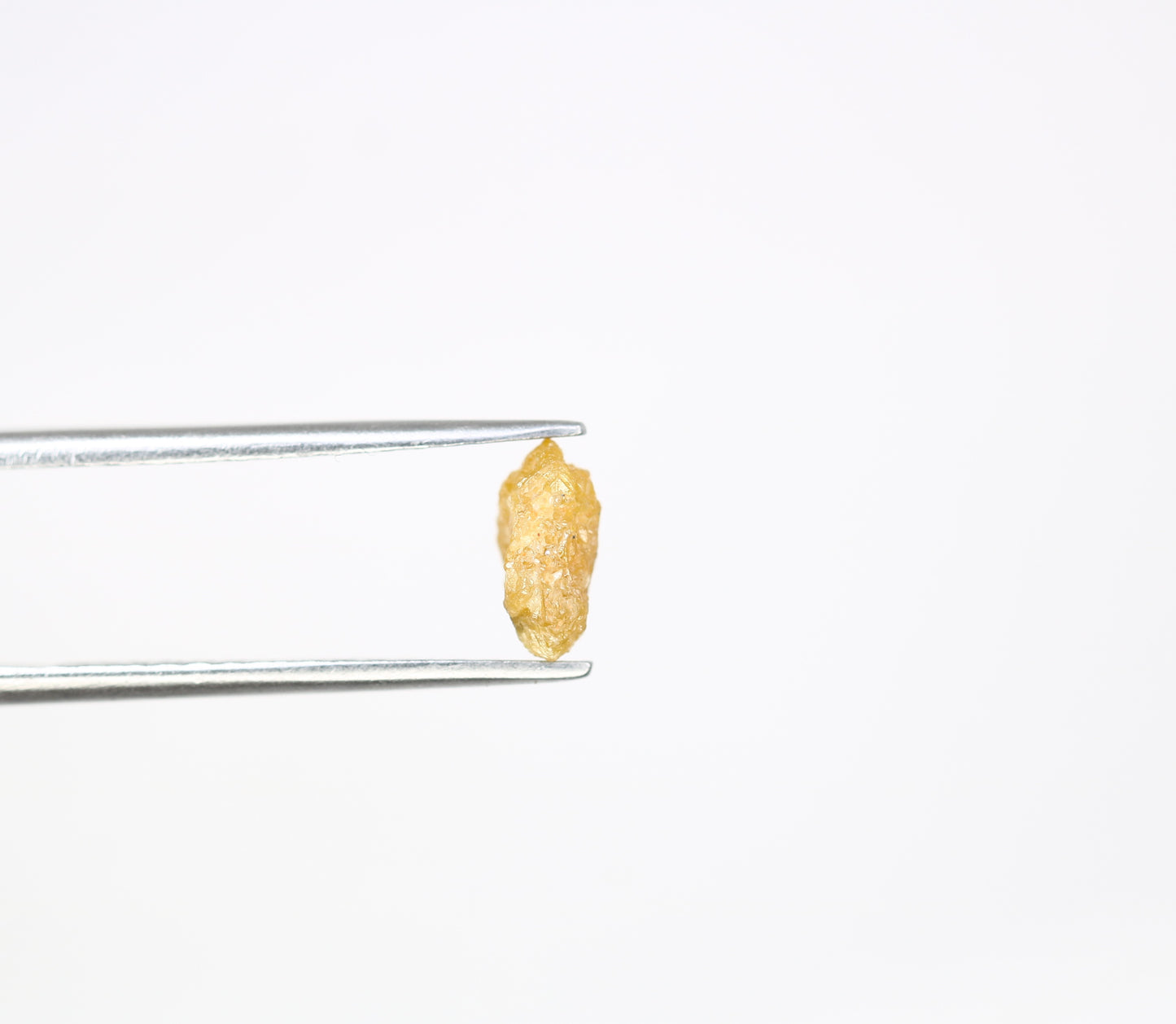 1.13 CT 7.50 x 5.80 MM Yellow Irregular Cut Rough Raw Diamond For Engagement Ring - JayKrishna Diamond