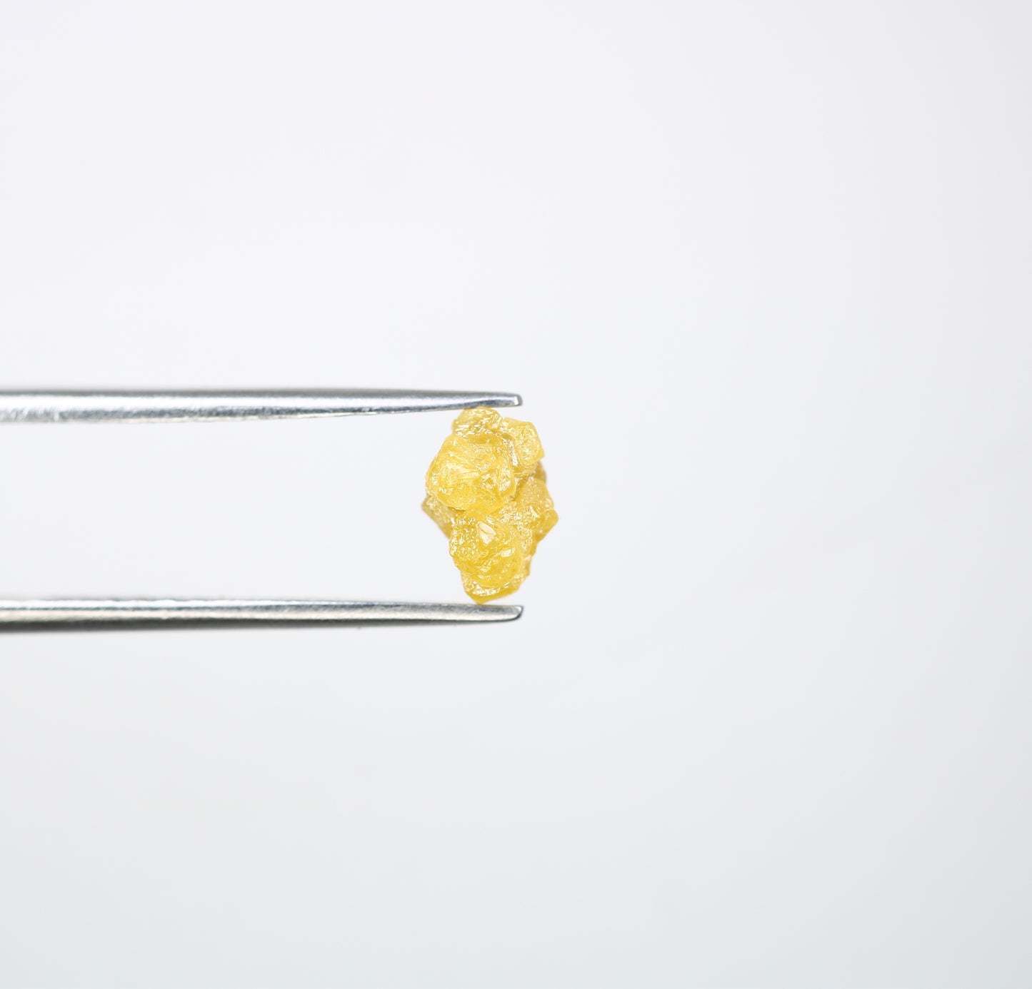 1.30 CT 7.10 x 5.80 MM Yellow Rough Raw Irregular Cut Diamond For Engagement Ring - JayKrishna Diamond